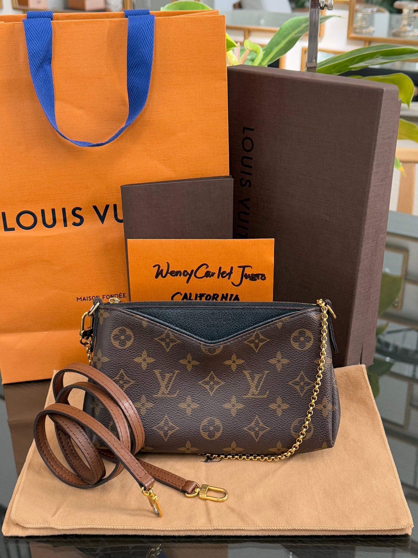 Pallas Clutch w/ Box , Receipt, Dustbag and Paper bag -Year: 2015