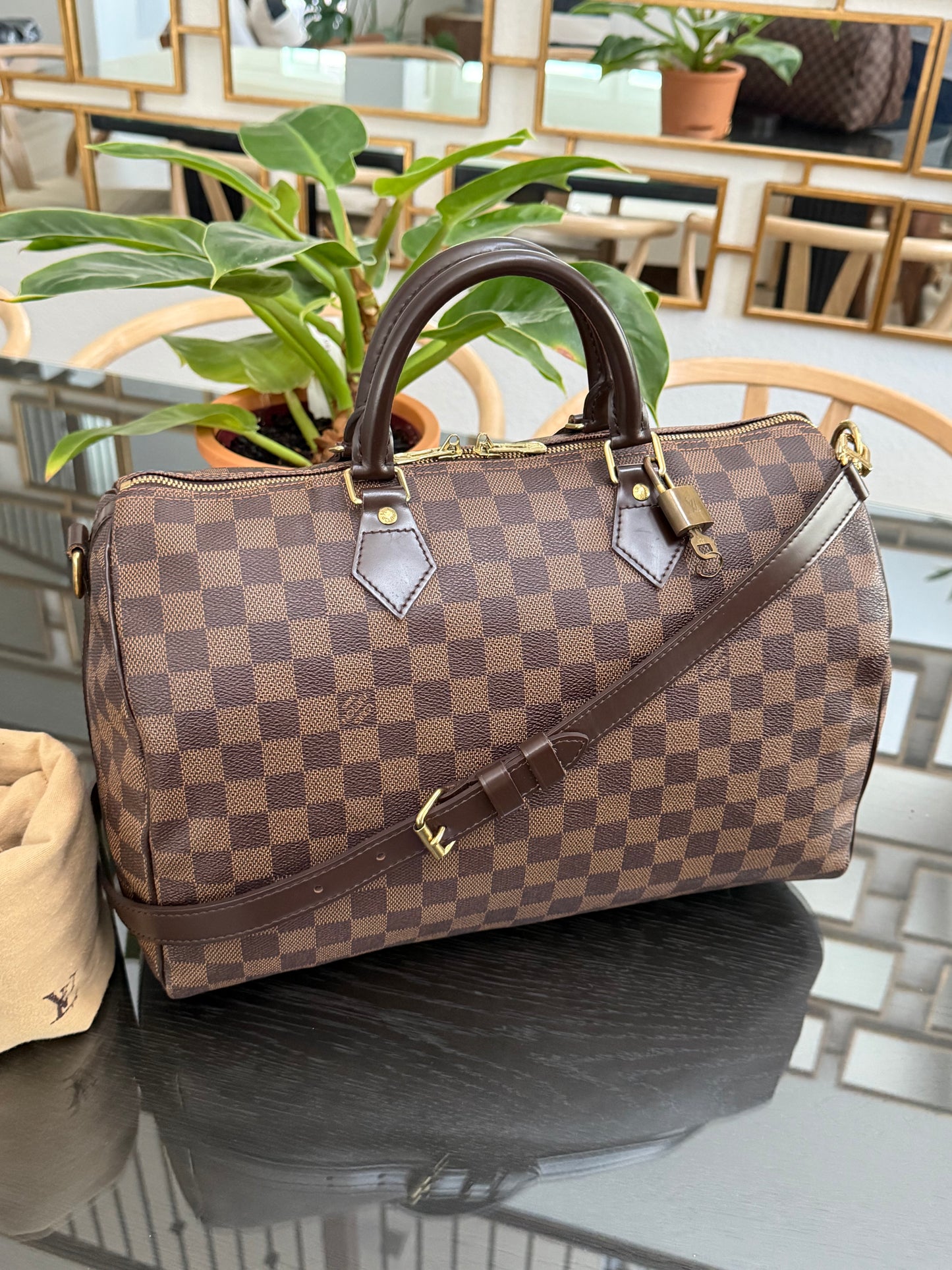 Speedy 35 Bandoulier in DE with lock π key and Dustbag -ποΈ Year: 2012