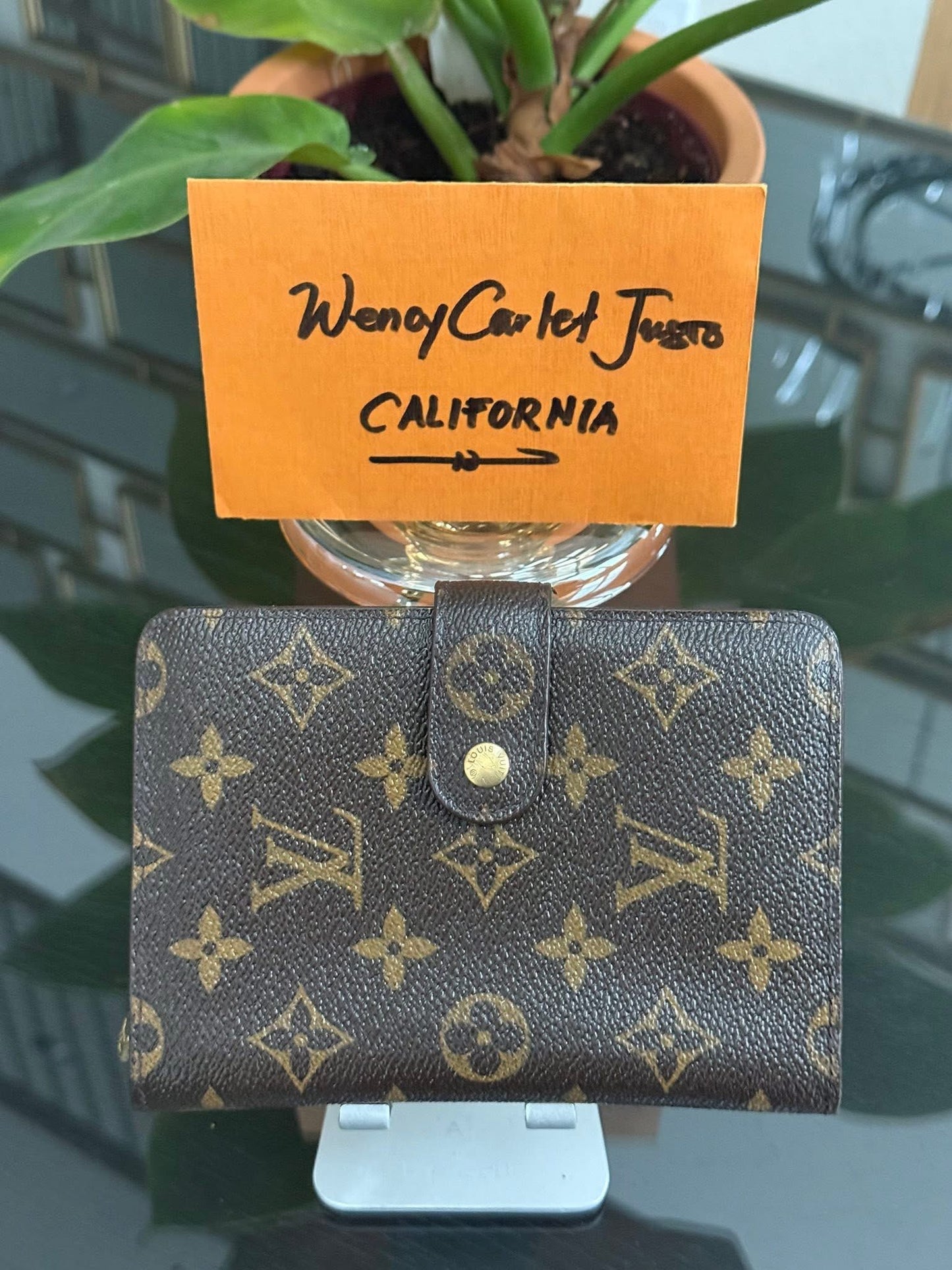 Monogram Papier Zip Passport Wallet ๐๏ธ Year: 1997