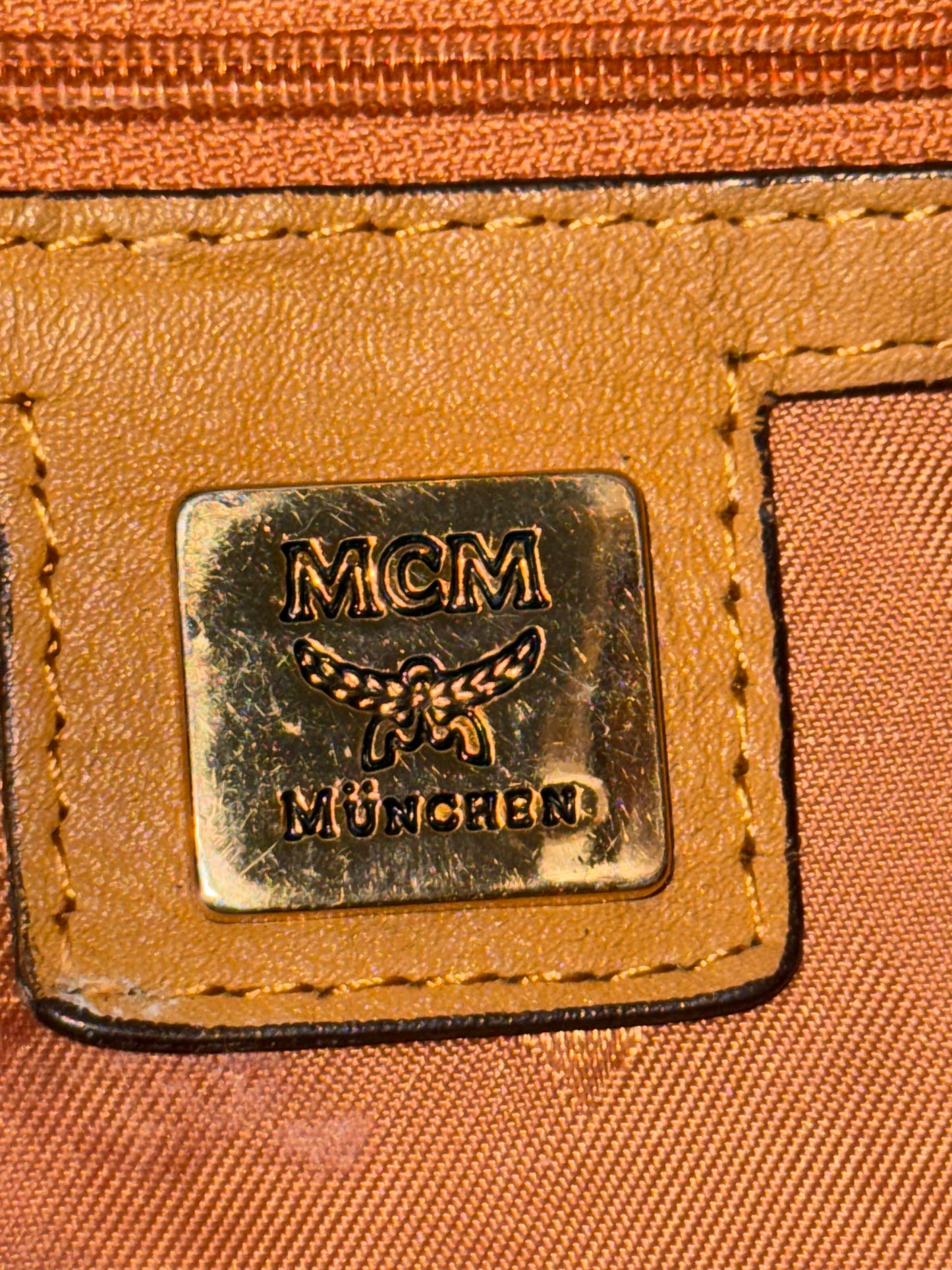 MCM Bucket Bag (No Strap)