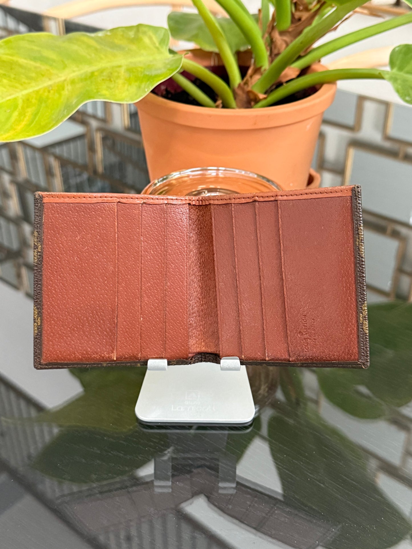 Bifold Mens Cardholder Wallet with Bill Compartment- Vintage