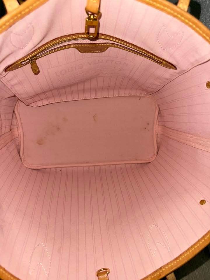 Neverfull MM in Rose Ballerine w/ Dustbag, Receipt and Insert Organizer -ποΈ Microchip