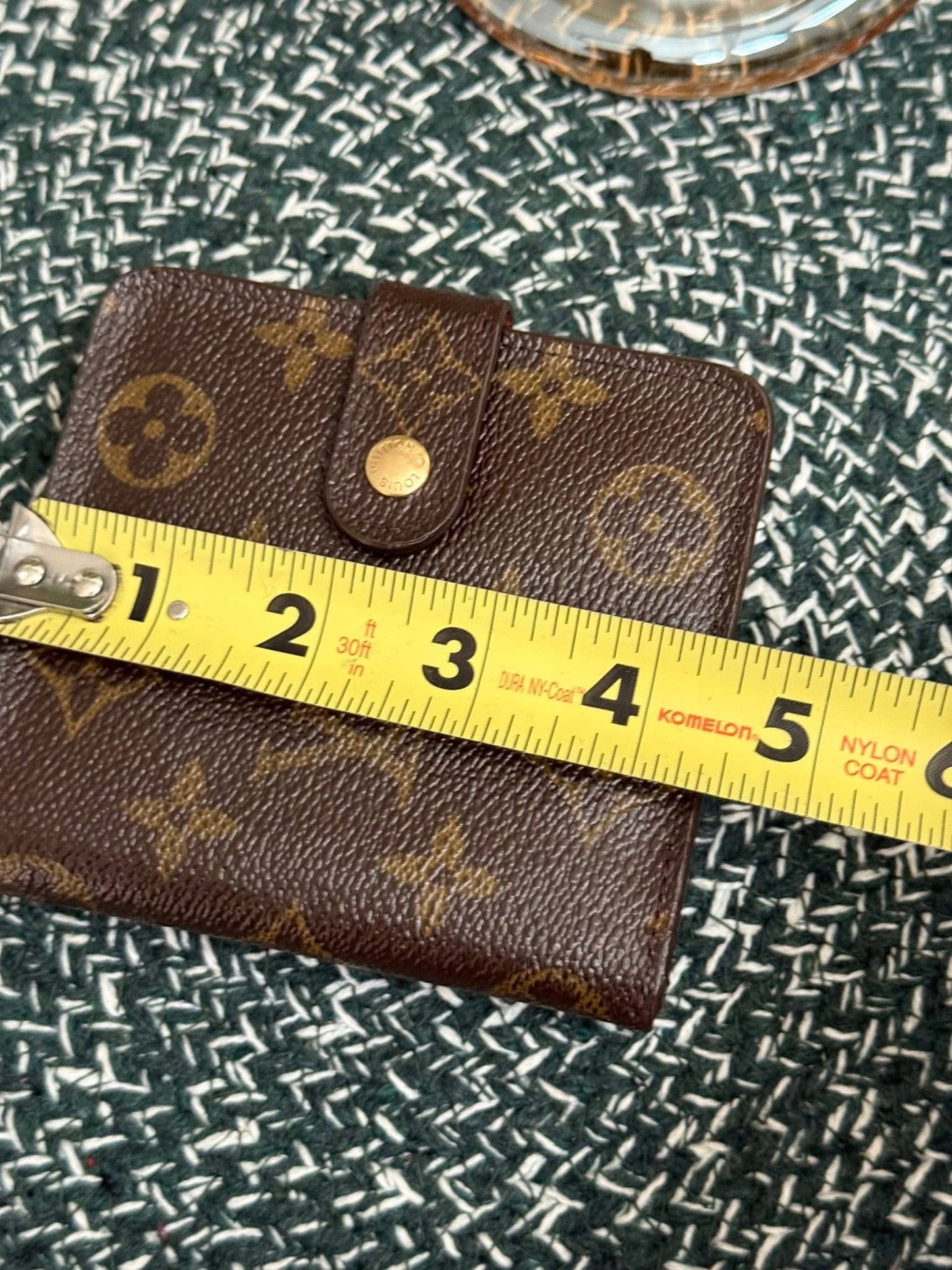 Monogram Zip Around Compact Wallet ๐๏ธ Year: 1999