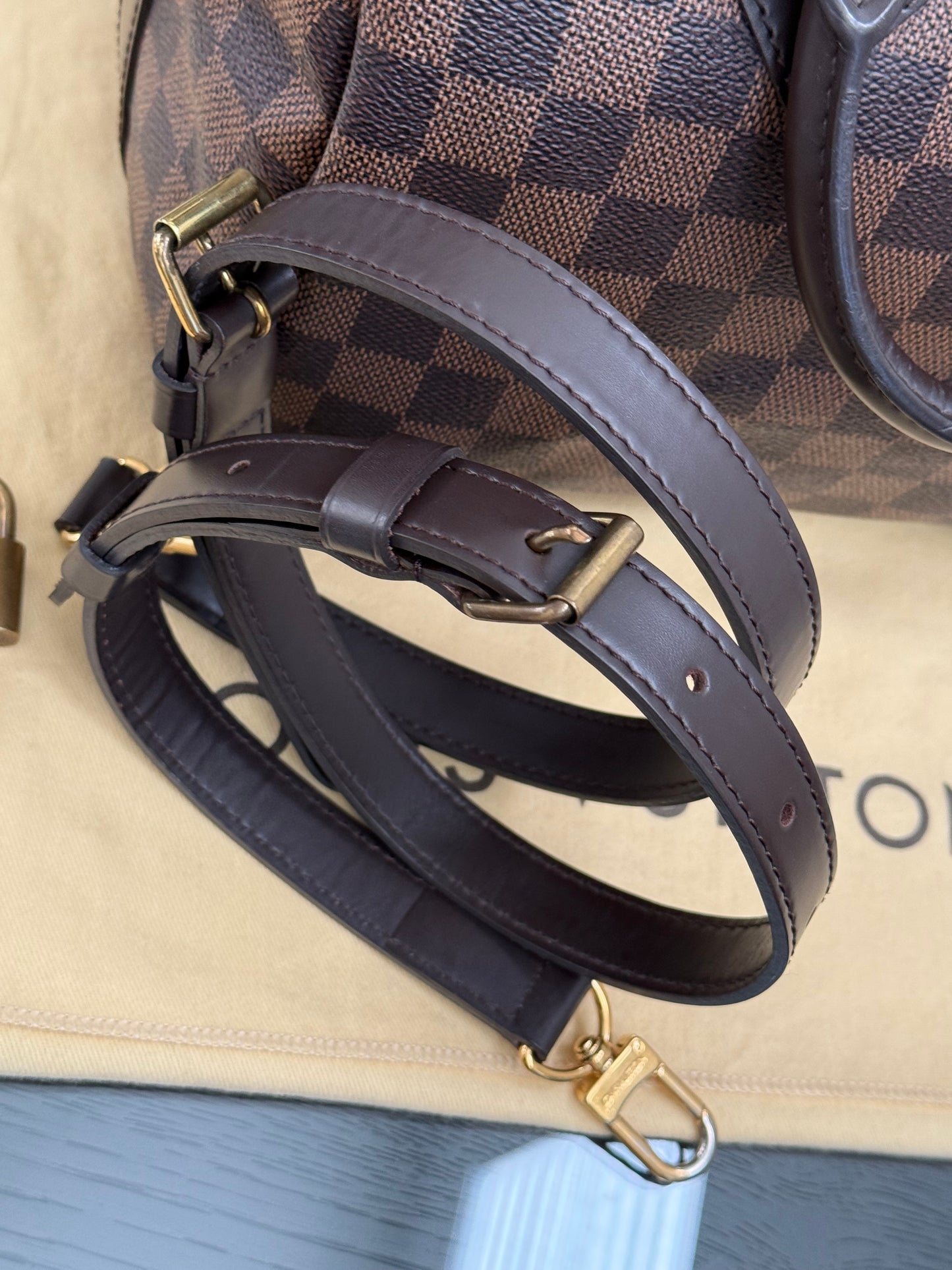 Speedy 25 Bandoulier in DE with π Lock, Key and Dustbag -Year: 2014