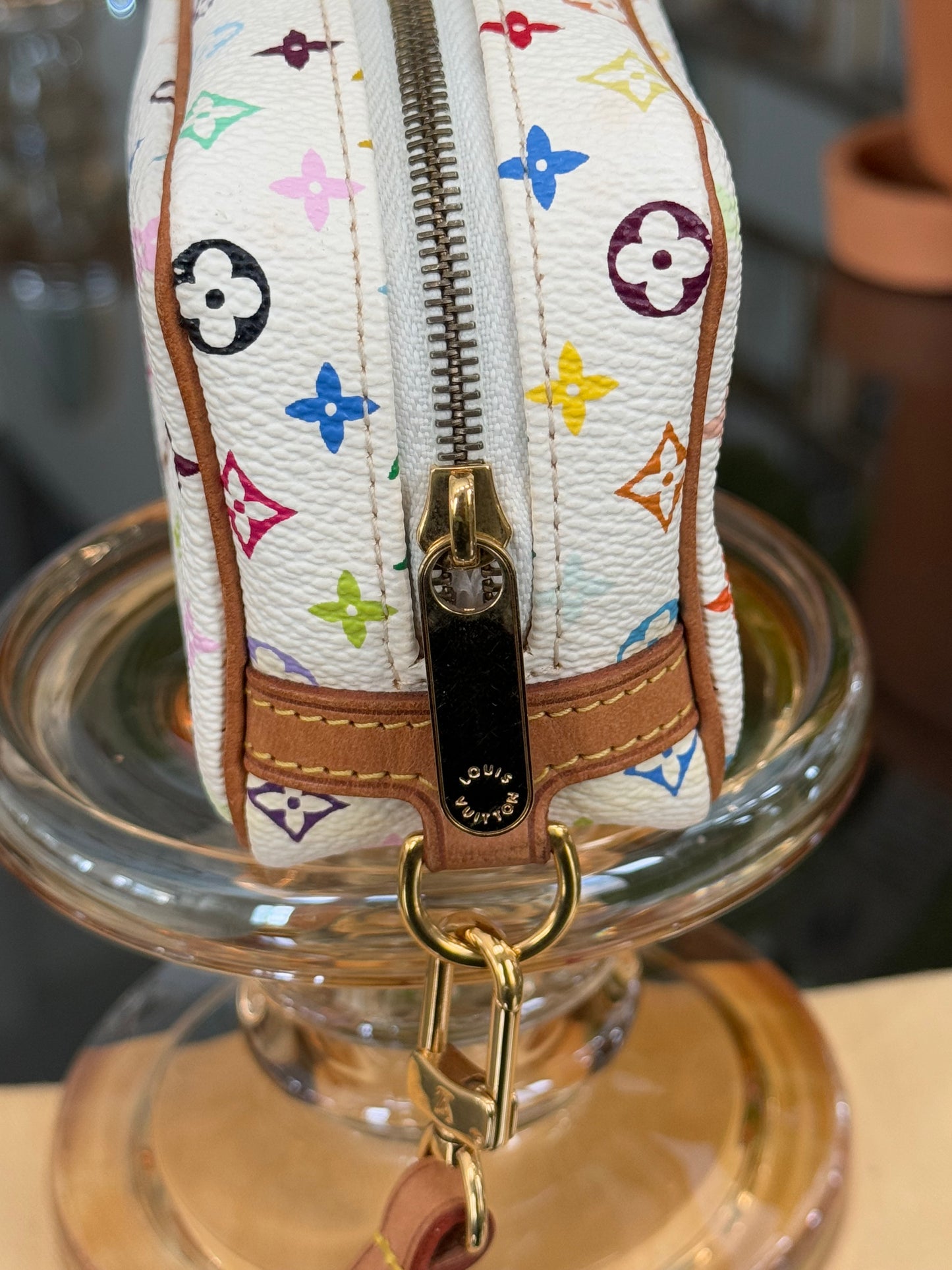Multicolor Wapity Wristlet with Dustbag 📅 Year: 2005