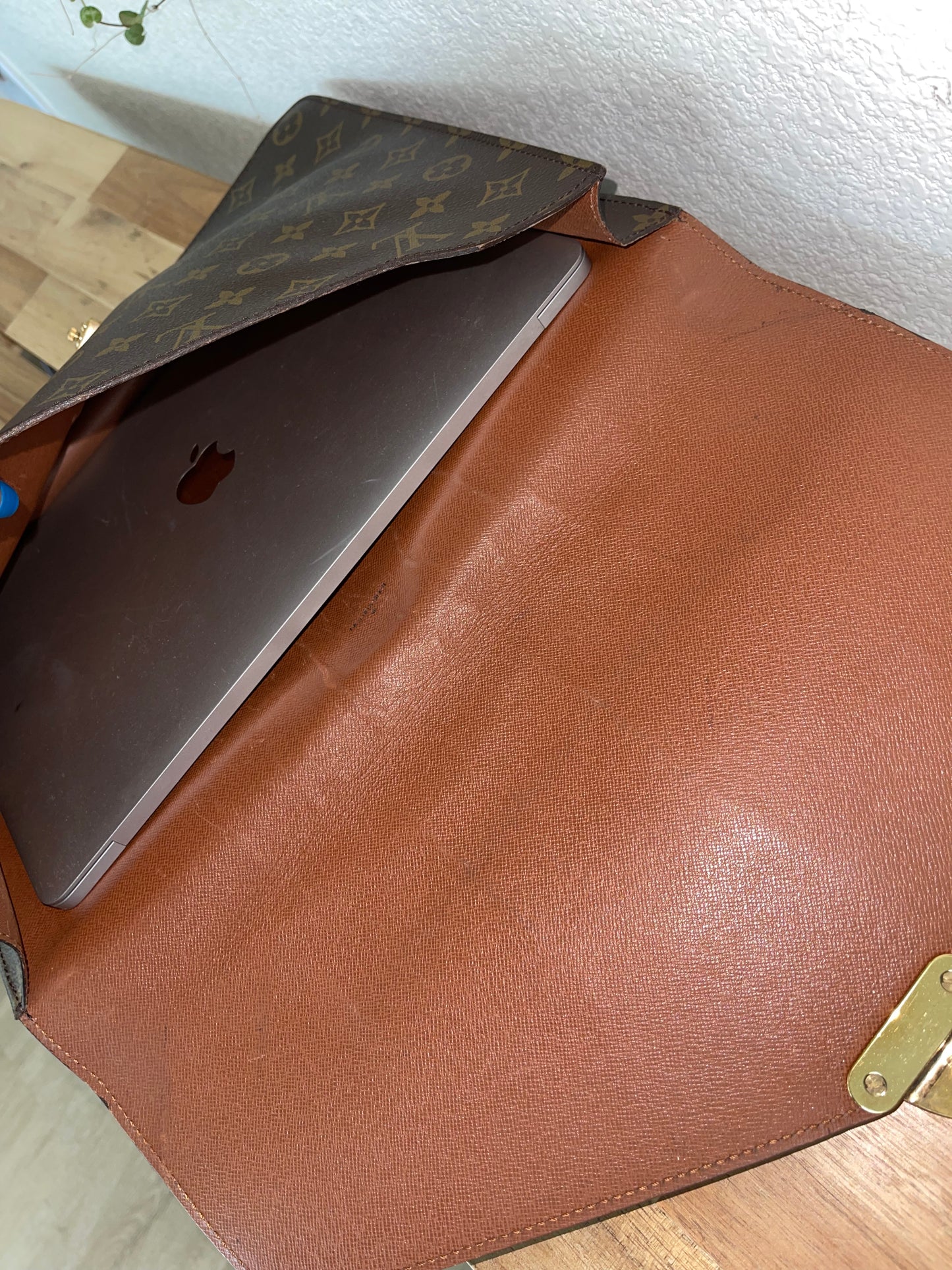 Document Business/Laptop Bag with Key - Year: 1990