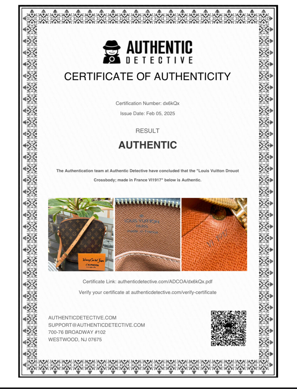 Drouot Crossbody
π
Year: 1997