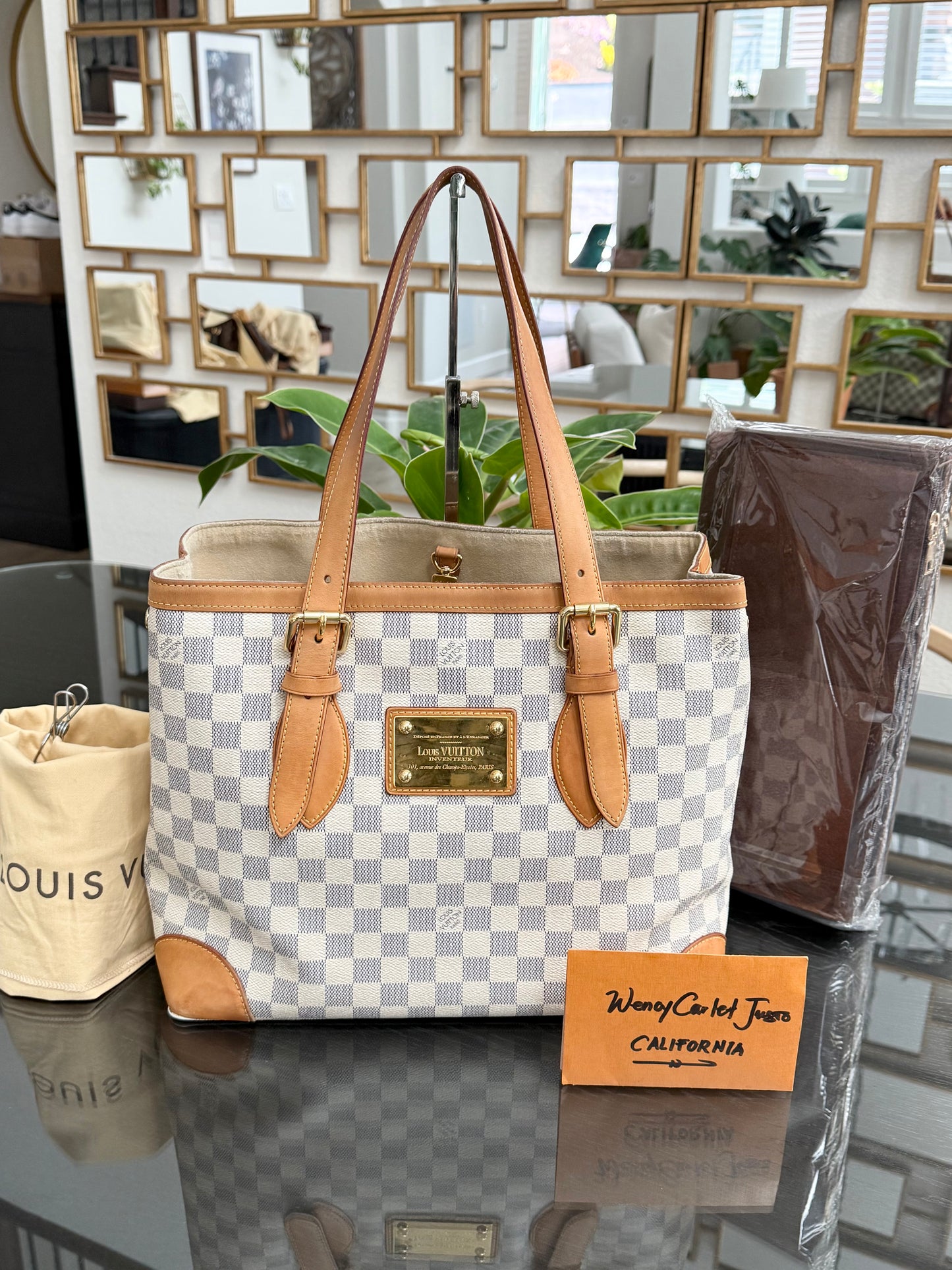 Hampstead MM Azur with Dustbag and insert organizer ๐๏ธ Year: 2012