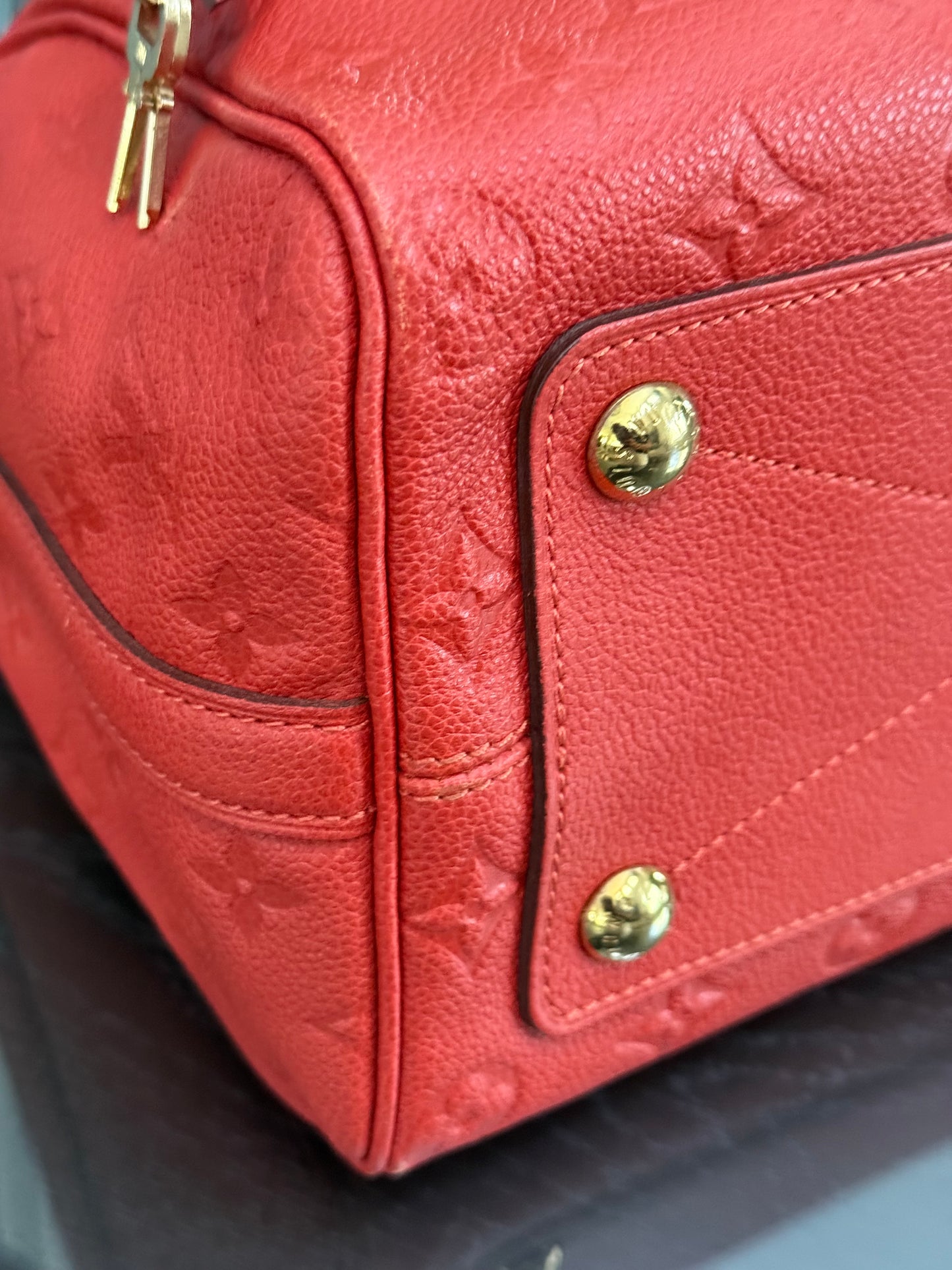 🌺Empriente Speedy 25 Bandoulier with lock 🔐 keys -🗓️ Year: 2012