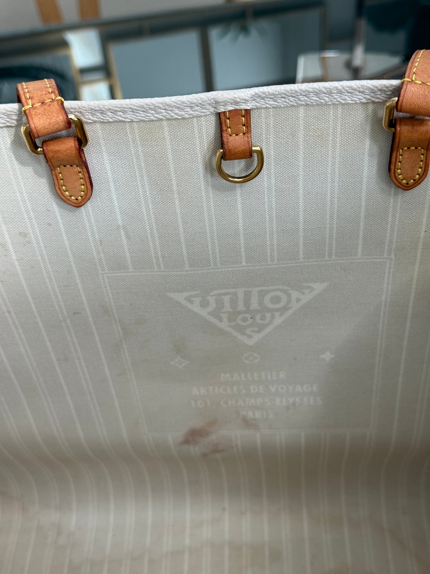 On The Go GM By The Pool in Monogram with Dustbag and Insert Organizer -Microchip