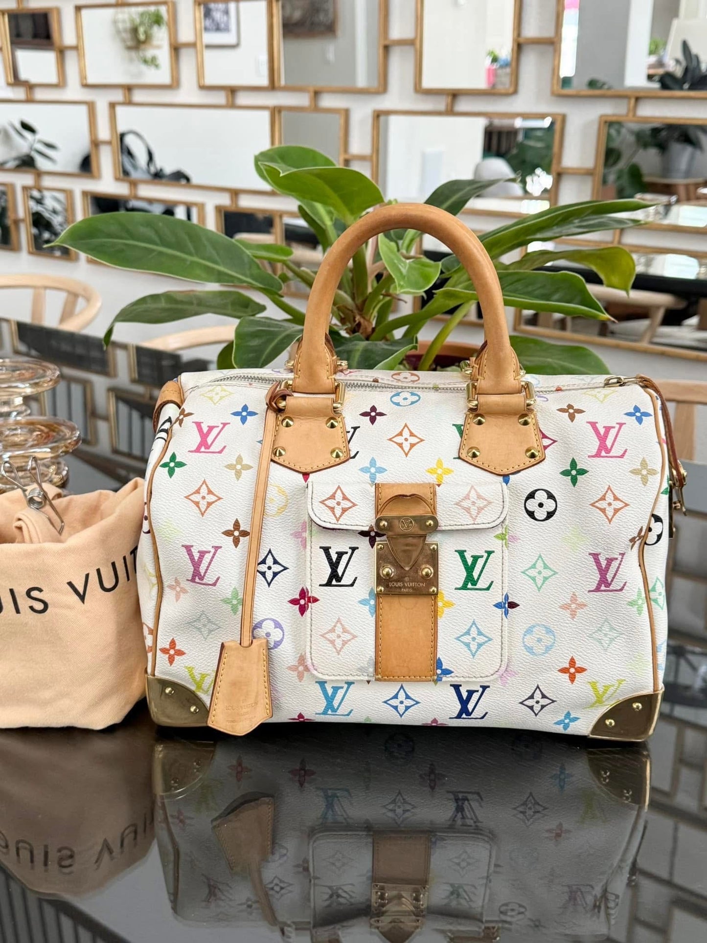Multicolor Speedy 30 with Dustbag, clochette and keys π π
Year: 2007