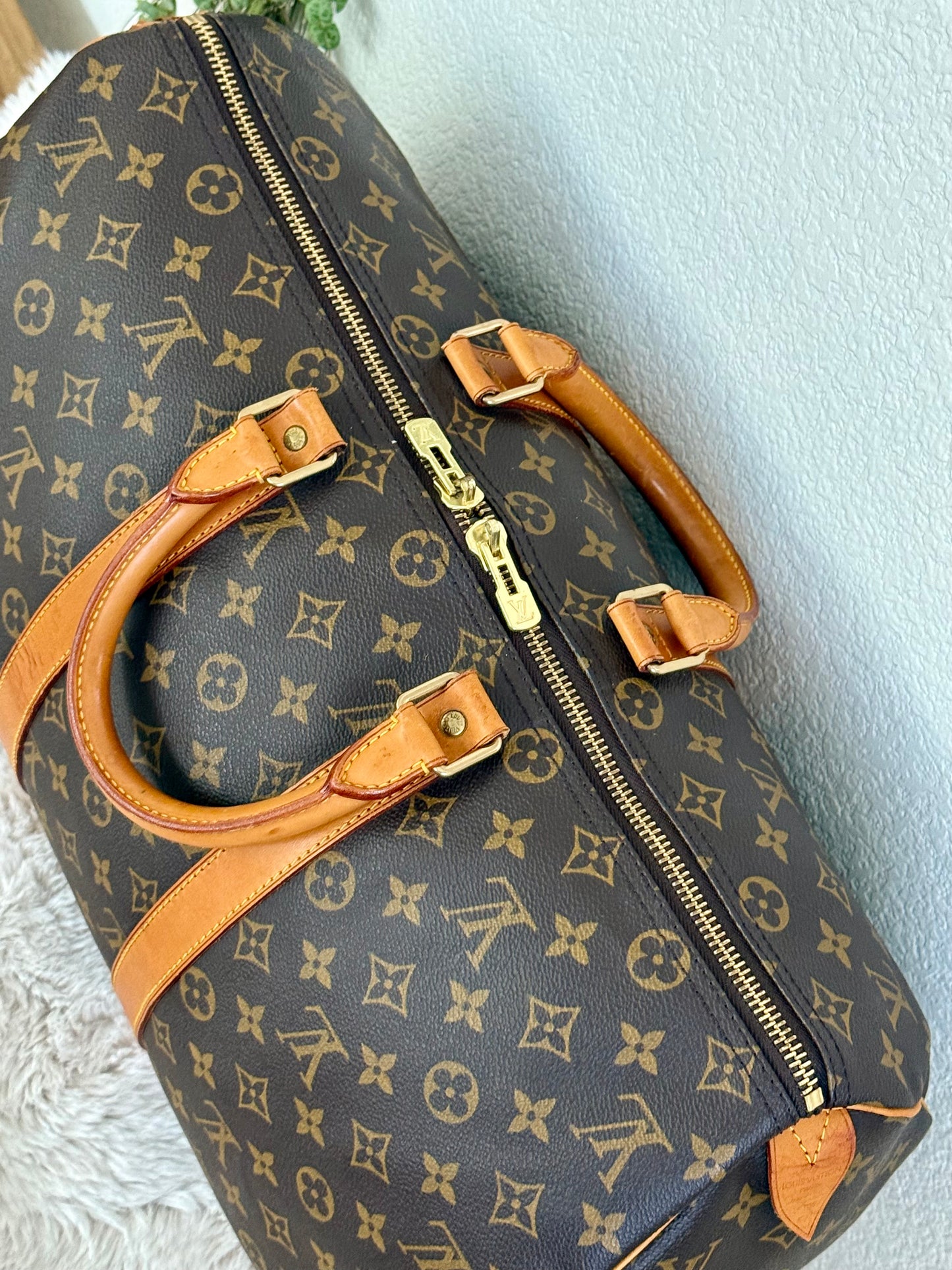 Keepall 45 with luggage tag and Poignet -🗓️ Year 1993