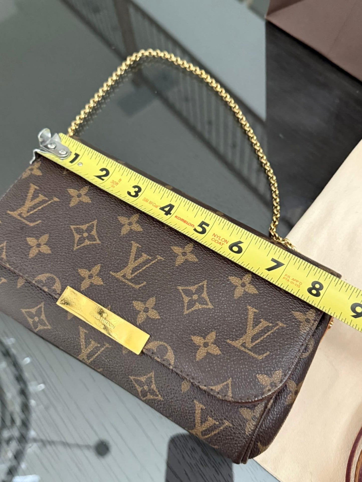 Favorite PM in Monogram with Dustbag, Box and Paper Bag -๐๏ธ Year: 2013