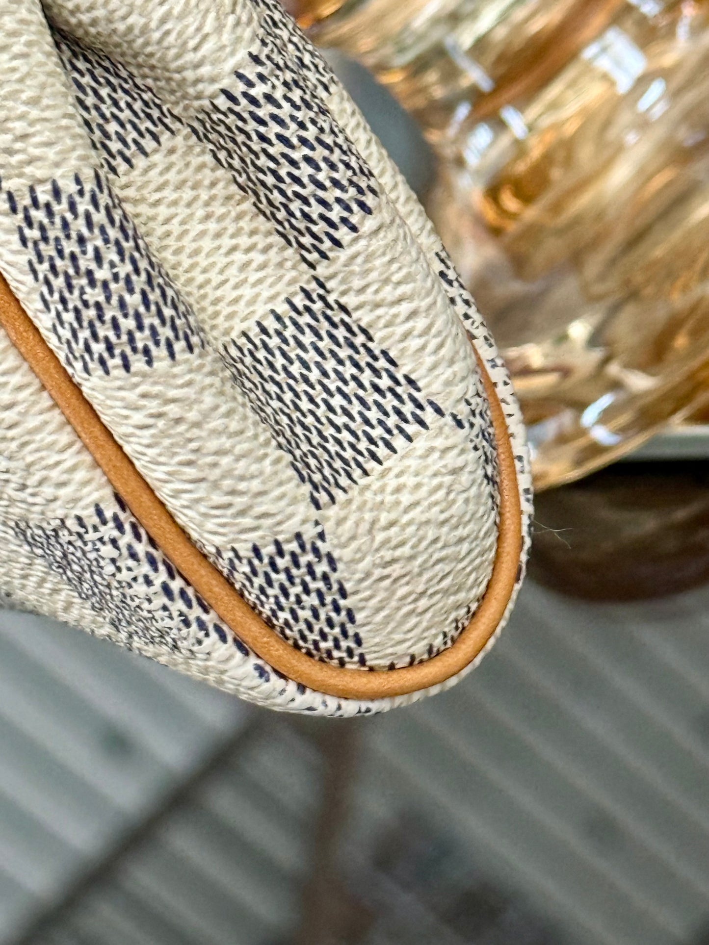 Eva Clutch in Azur with Dustbag , box and Paper bag🗓️ Year: 2011