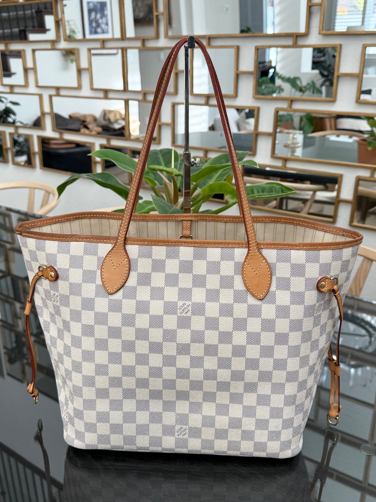 Neverfull MM Azur iwith Dustbag and Insert Organizer- ๐๏ธ Year: 2011