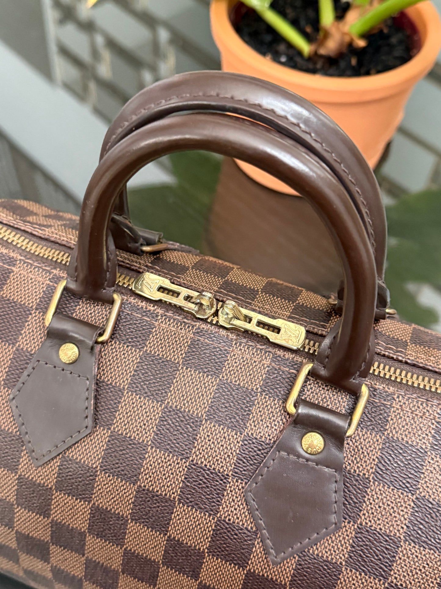 Speedy 25 Bandoulier in DE with Dustbag and Insert Organizer -🗓️ Year: 2013