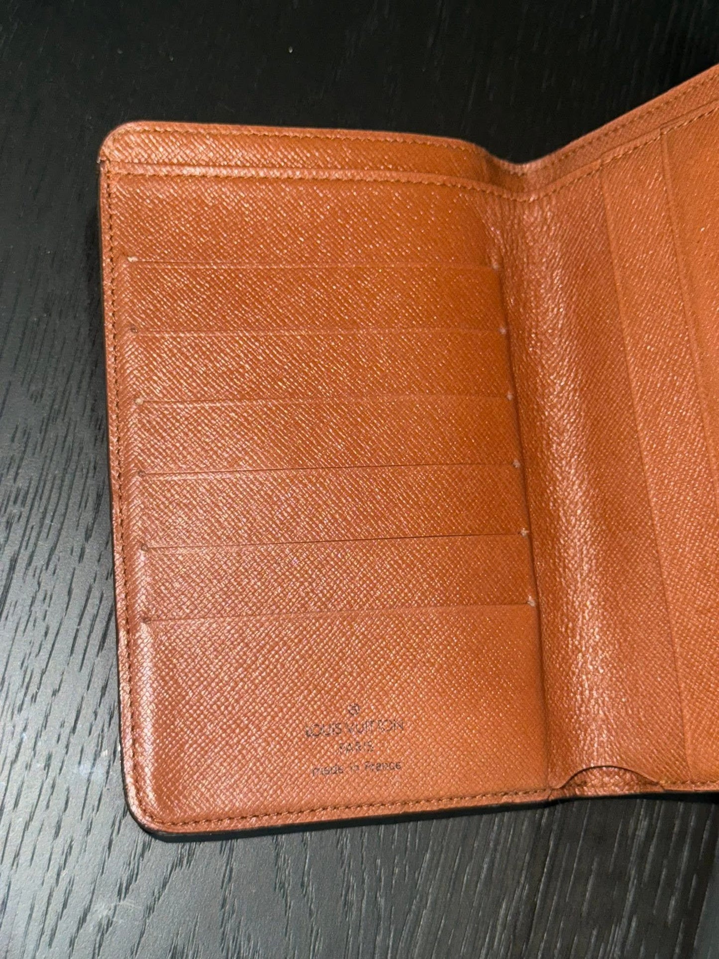 Monogram Papier Zip Passport Wallet ๐๏ธ Year: 1997