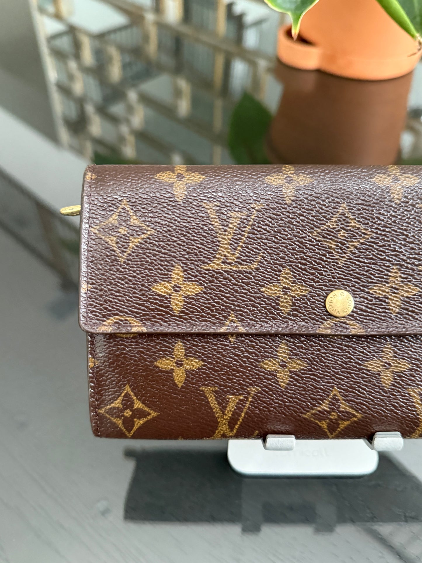 Sarah Wallet in Monogram 2 Cardholders 🗓️ Year: 1999
