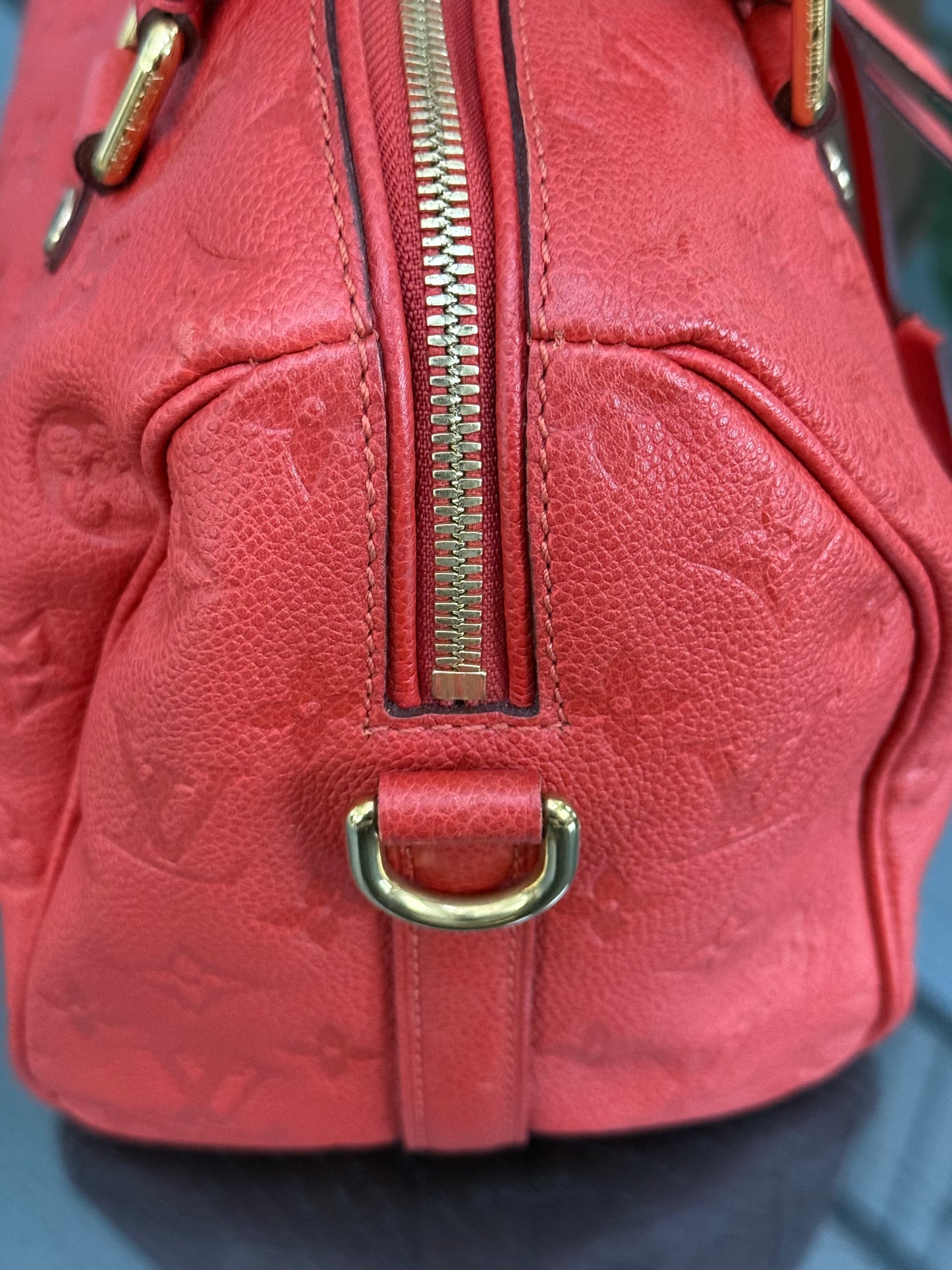 🌺Empriente Speedy 25 Bandoulier with lock 🔐 keys -🗓️ Year: 2012