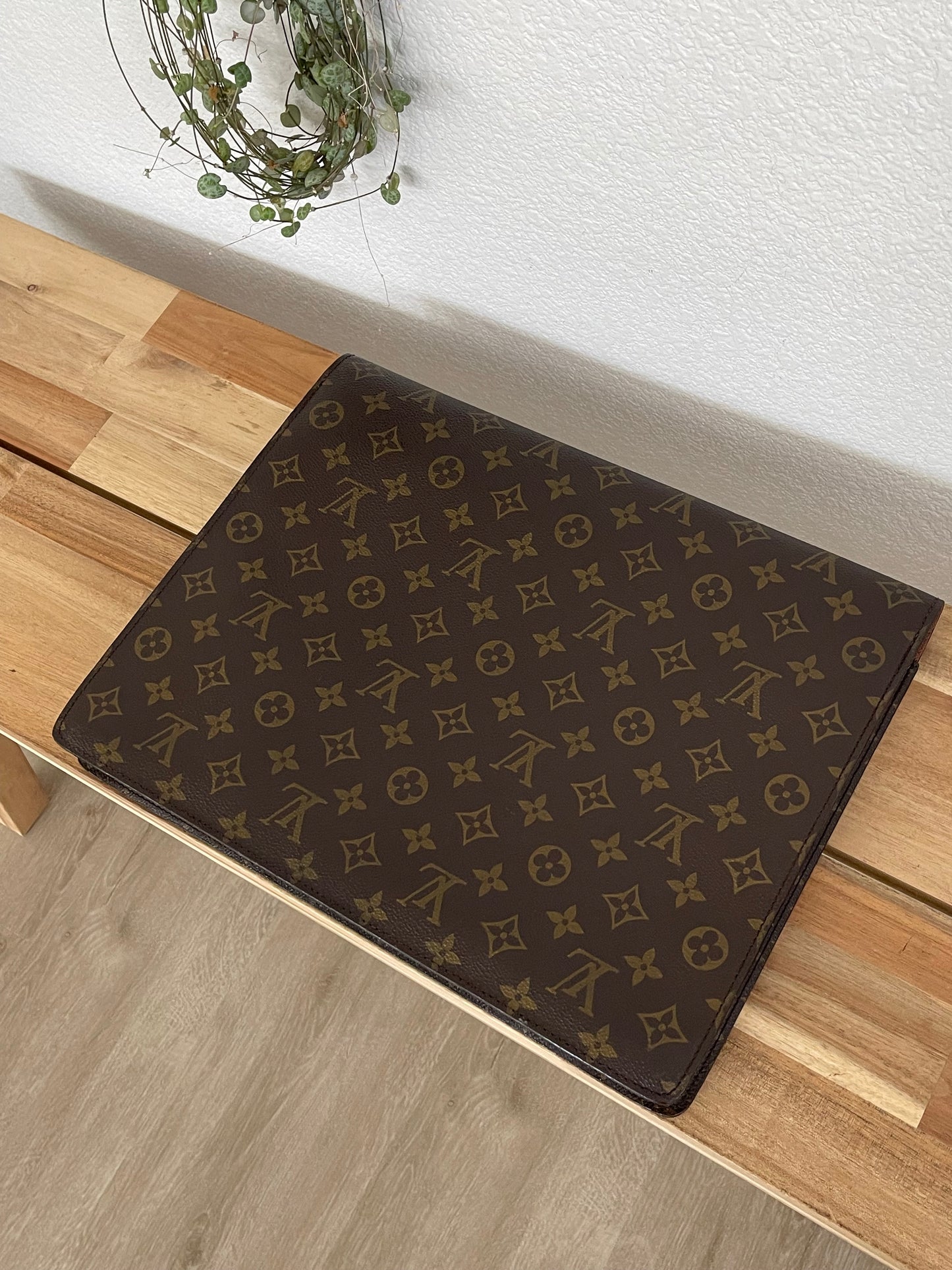 Document Business/Laptop Bag with Key - Year: 1990