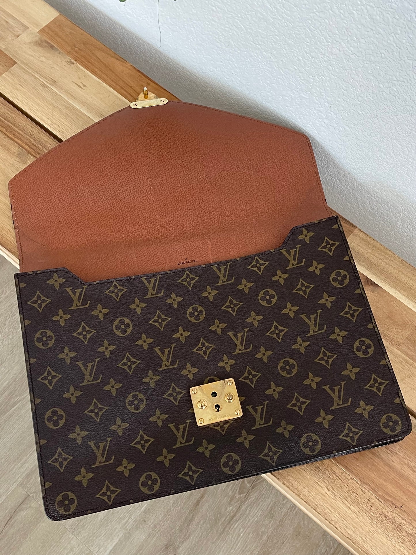 Document Business/Laptop Bag with Key - Year: 1990