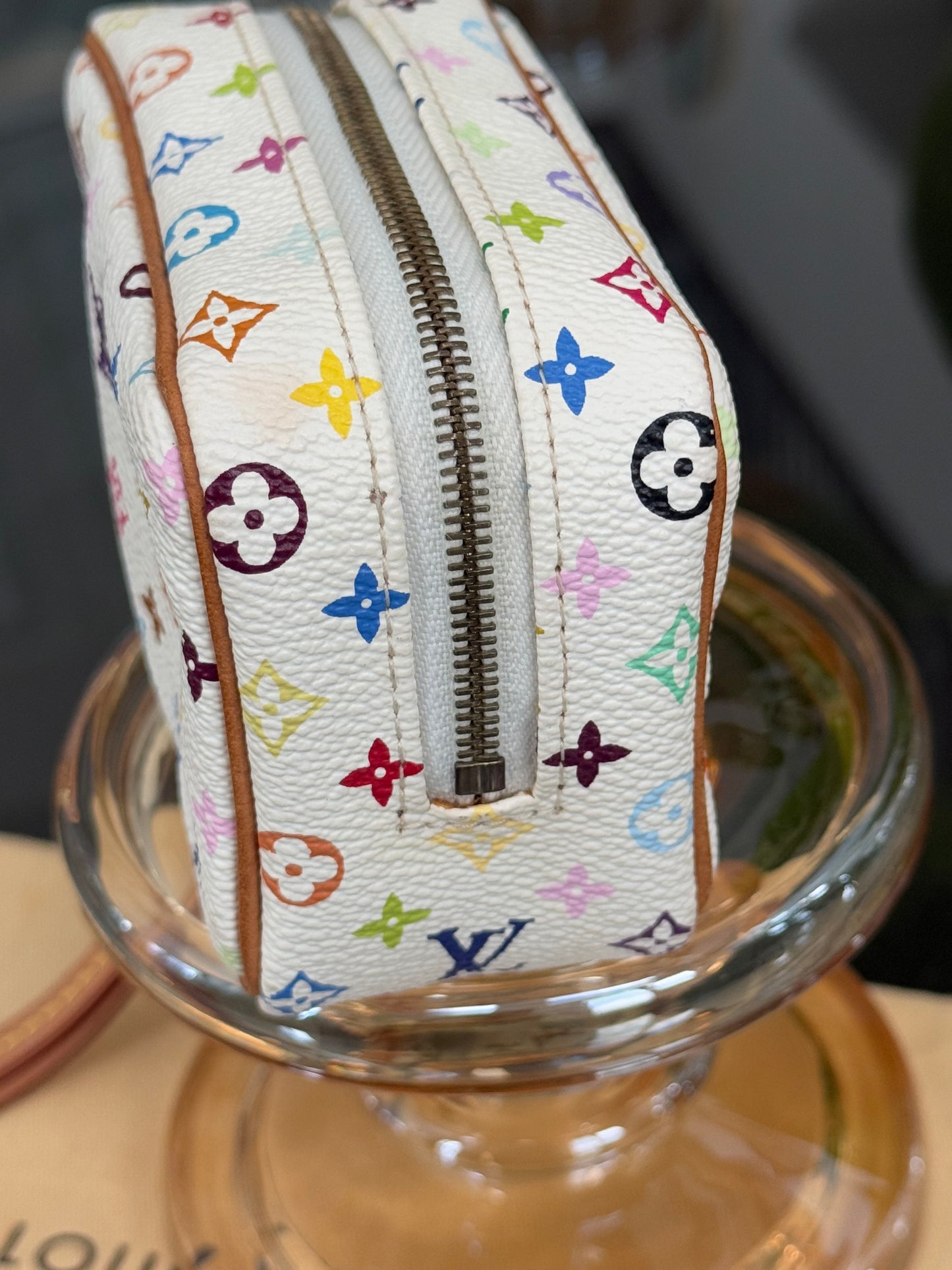 Multicolor Wapity Wristlet with Dustbag 📅 Year: 2005