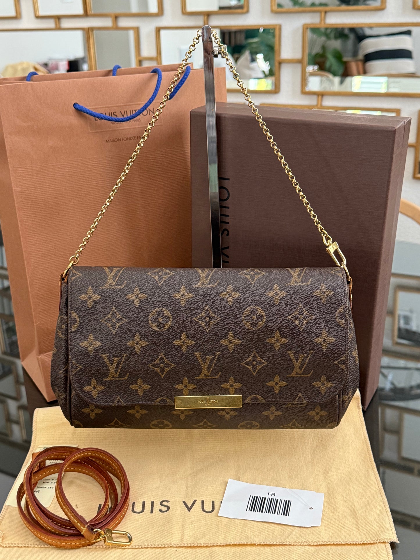 Favorite MM in Monogram with Dustbag, Box and Paper Bag -๐๏ธ Year: 2012