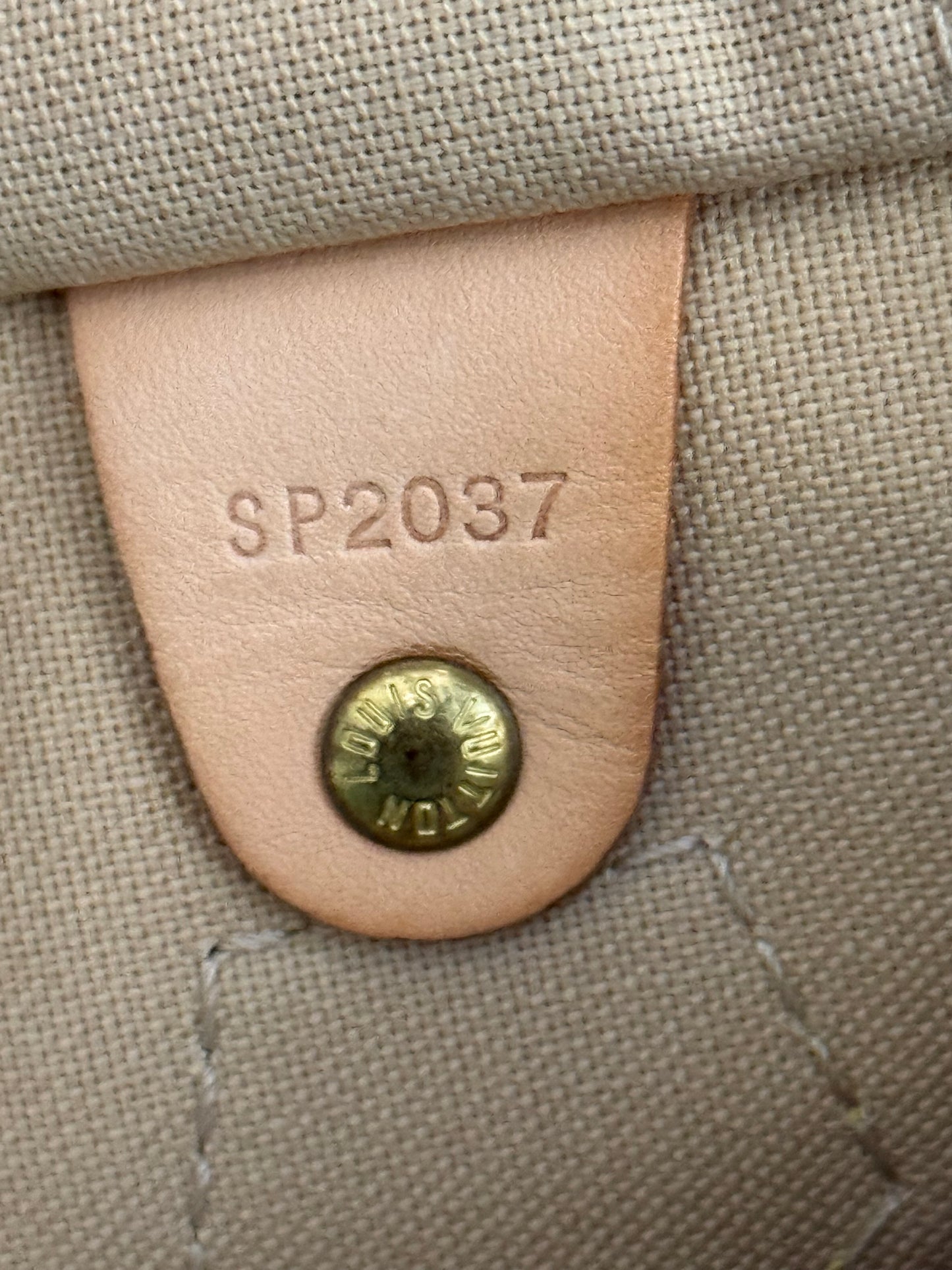 Speedy 30 in Damier Azur with lock π key, Dustbag and Insert Organizer -ποΈ Year 2007