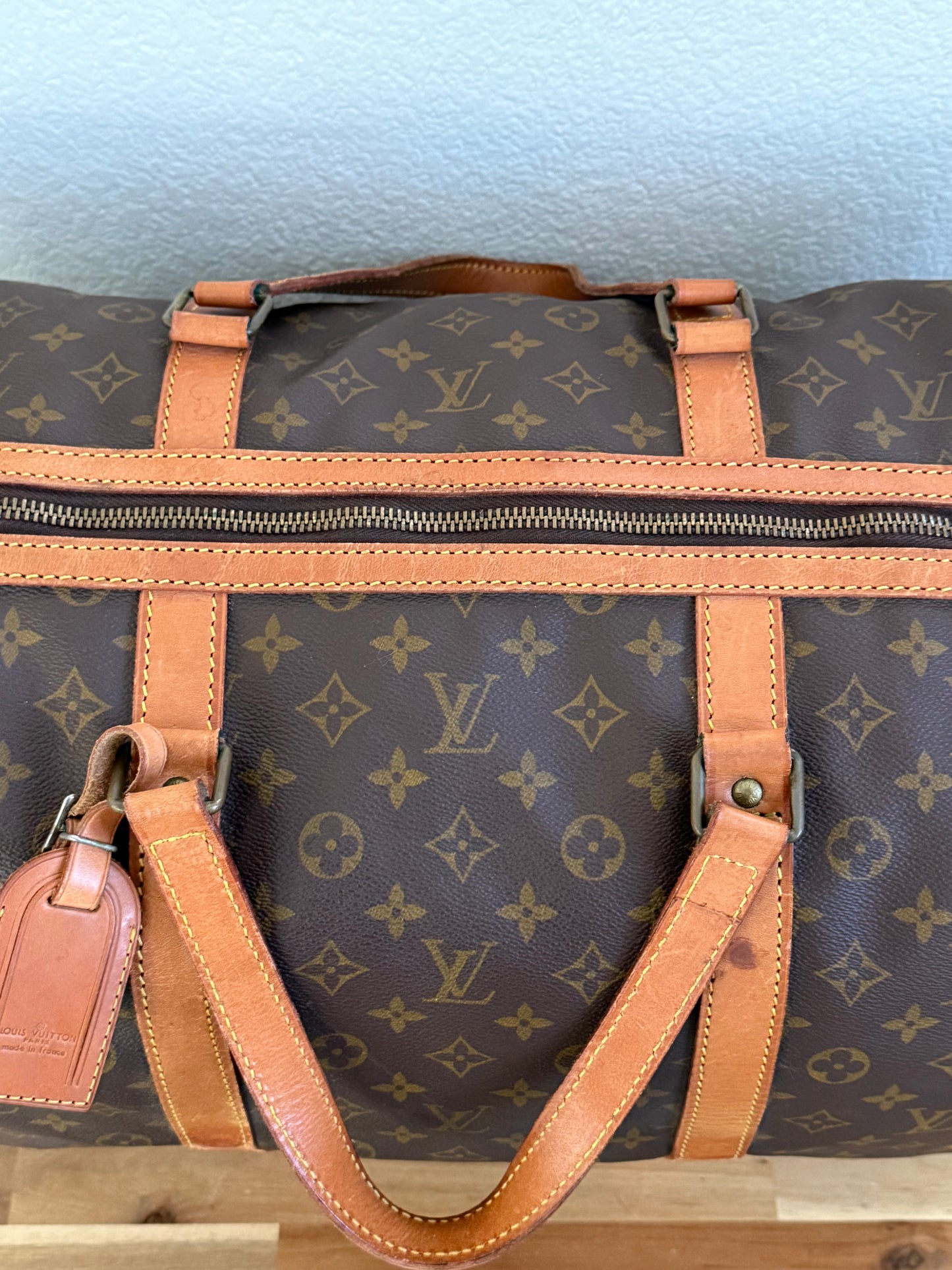 Sac Souple 55 with luggage tag -๐๏ธ Circa 80โs