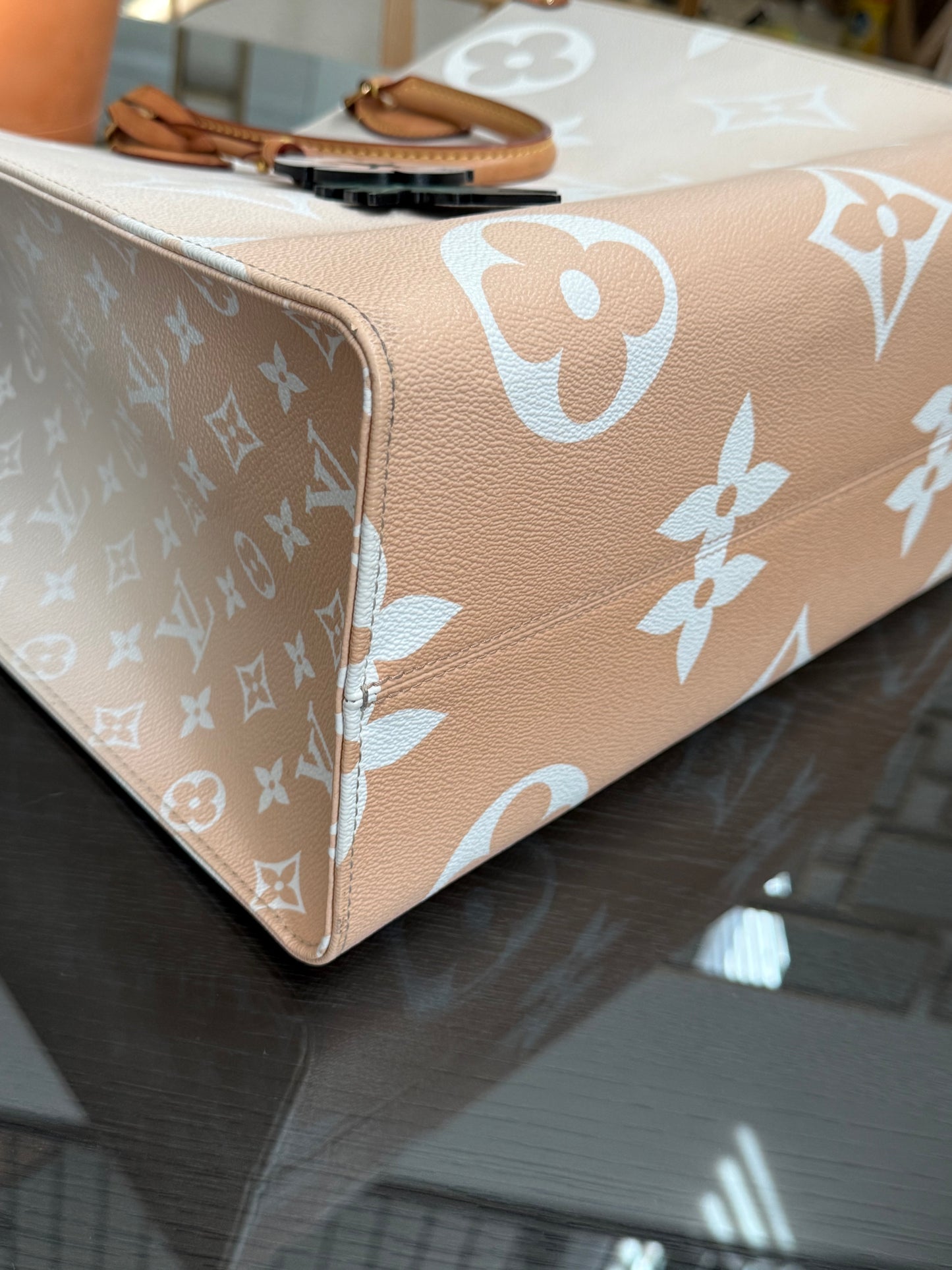 On The Go GM By The Pool in Monogram with Dustbag and Insert Organizer -Microchip