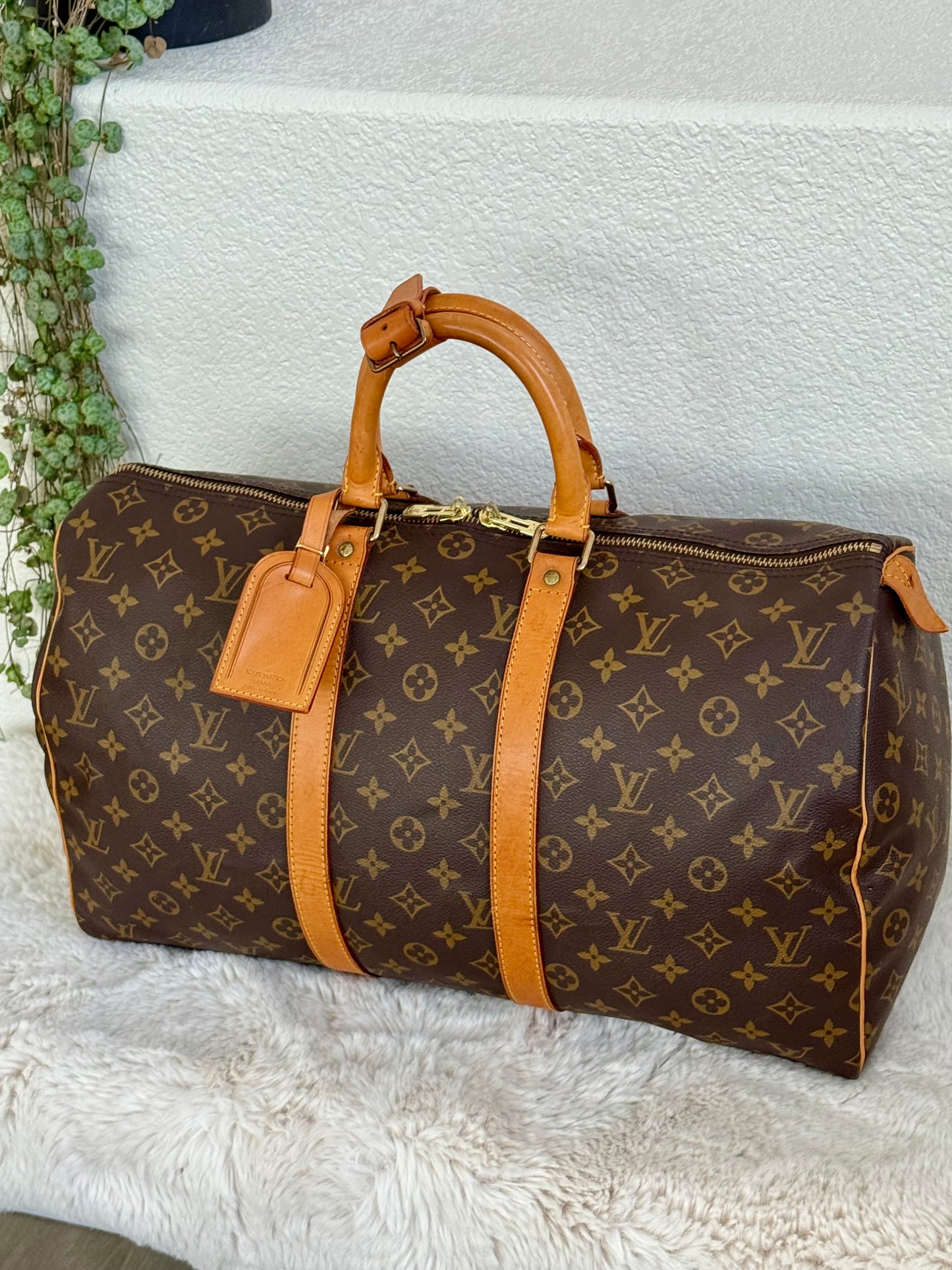 Keepall 45 with luggage tag and Poignet -🗓️ Year 1993