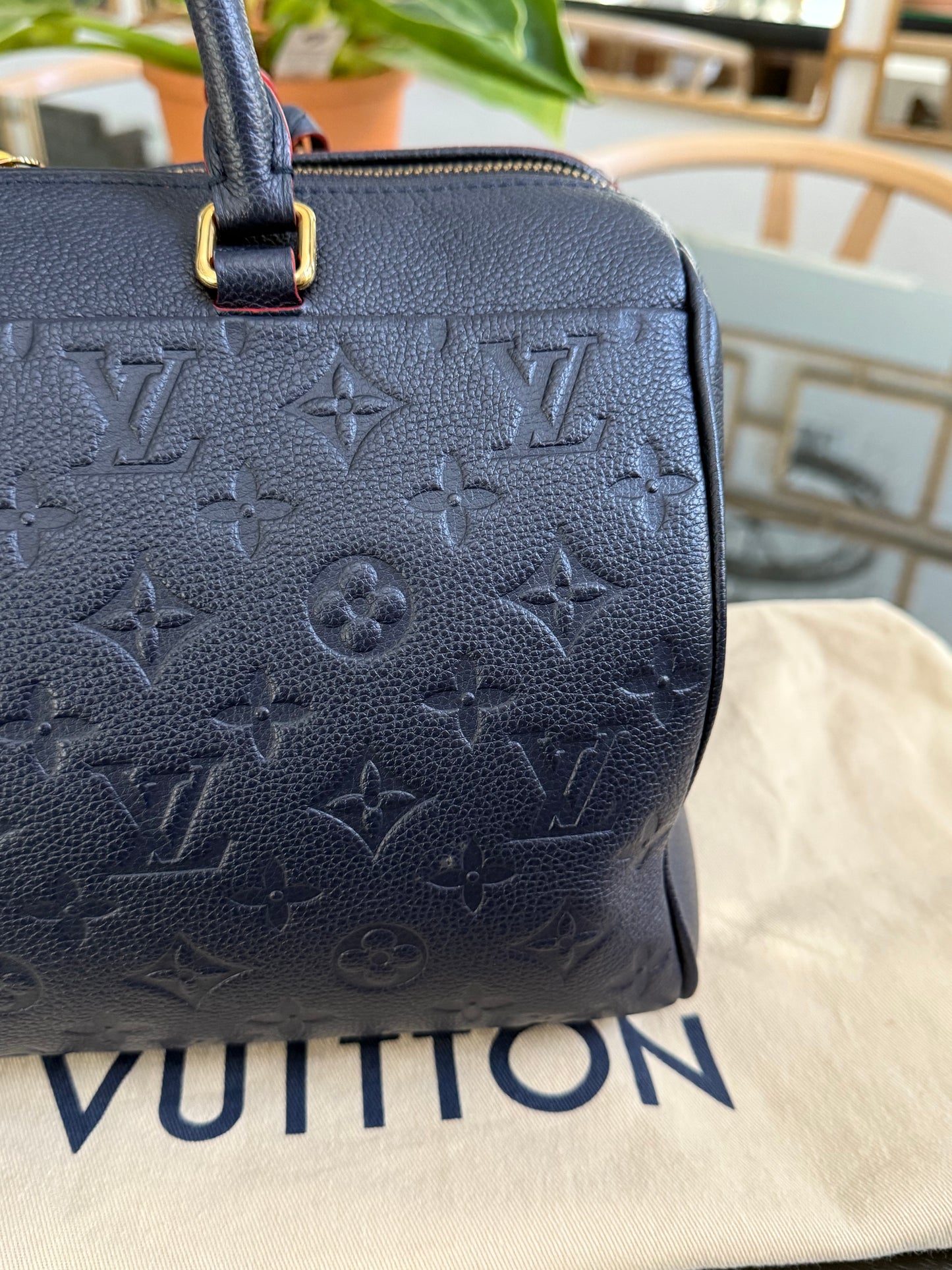 Empreinte Speedy 30 Bandoulier Marine Rouge with Dustbag ๐๏ธ Year: 2016