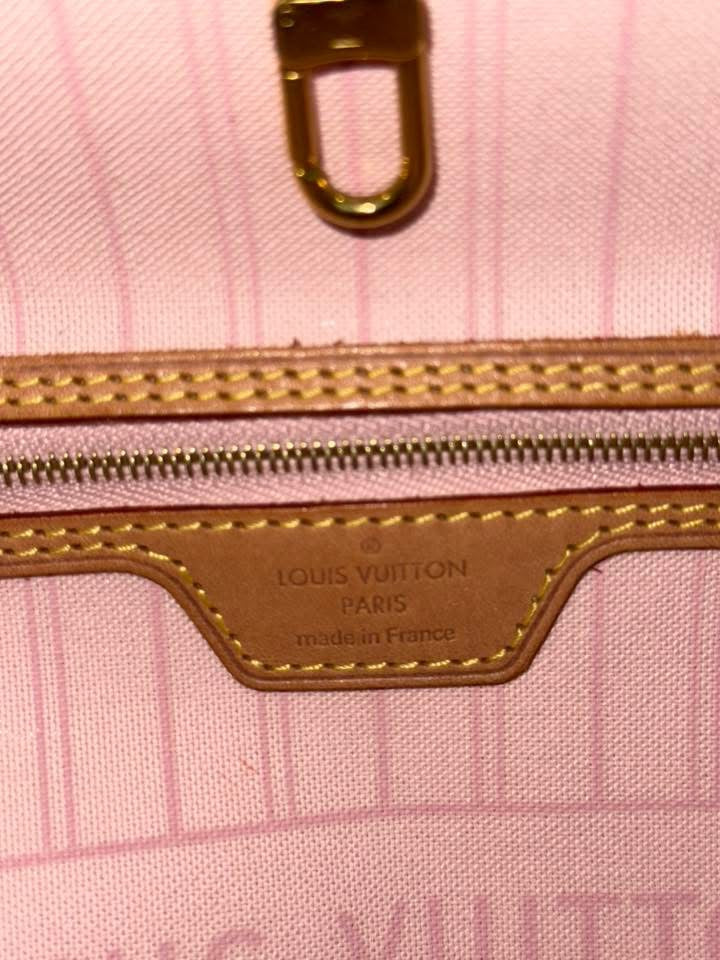 Neverfull MM in Rose Ballerine w/ Dustbag, Receipt and Insert Organizer -ποΈ Microchip