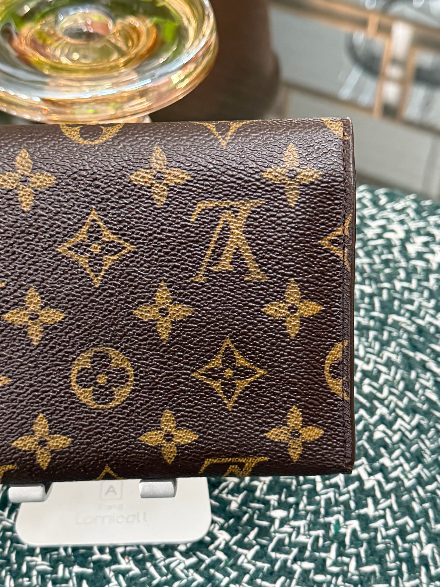 Etui Wallet Passport Holder in Monogram with 6 Cardholders ๐๏ธ Year: 1999