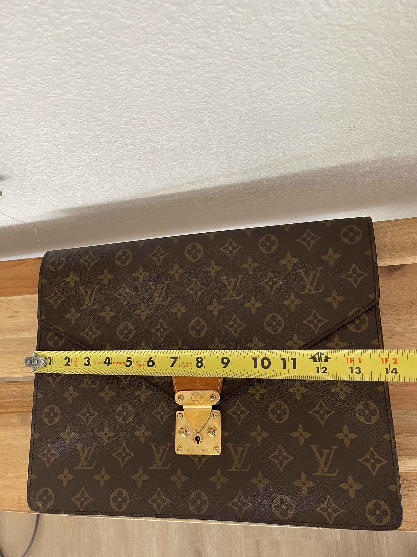 Document Business/Laptop Bag with Key - Year: 1990