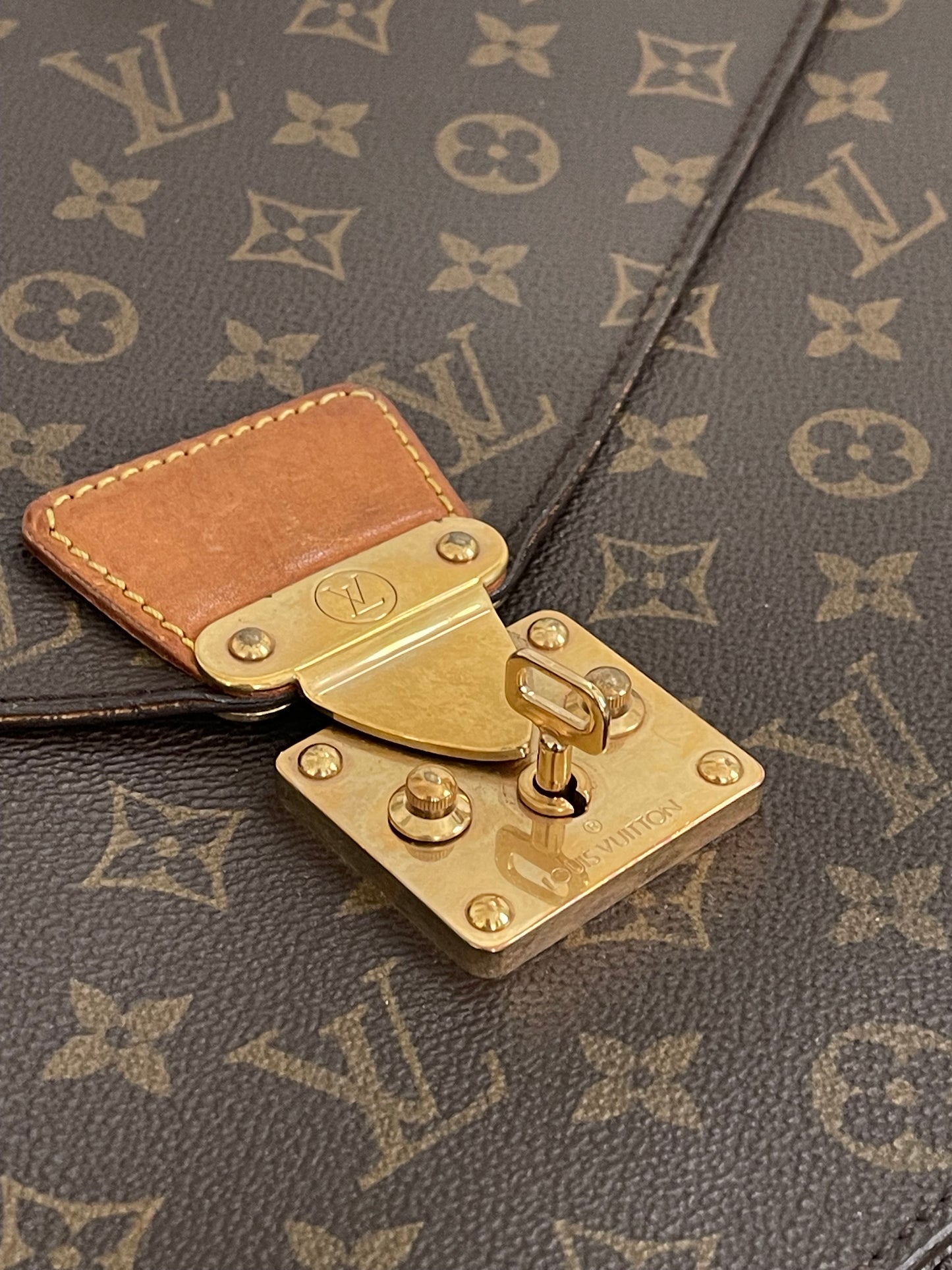 Document Business/Laptop Bag with Key - Year: 1990