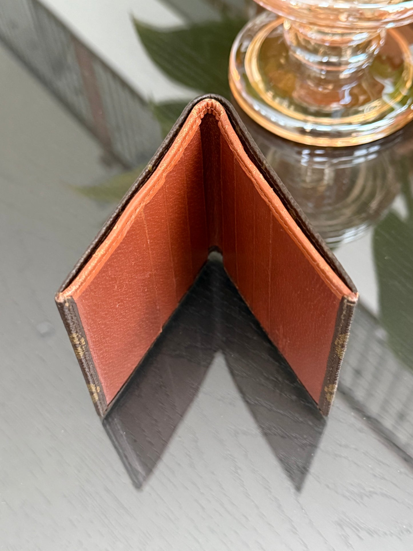 Bifold Mens Cardholder Wallet with Bill Compartment- Vintage