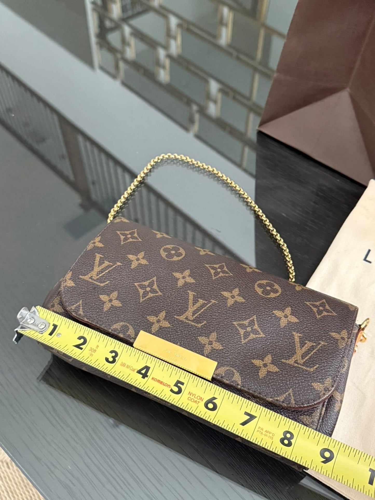 Favorite PM in Monogram with Dustbag, Box and Paper Bag -๐๏ธ Year: 2013