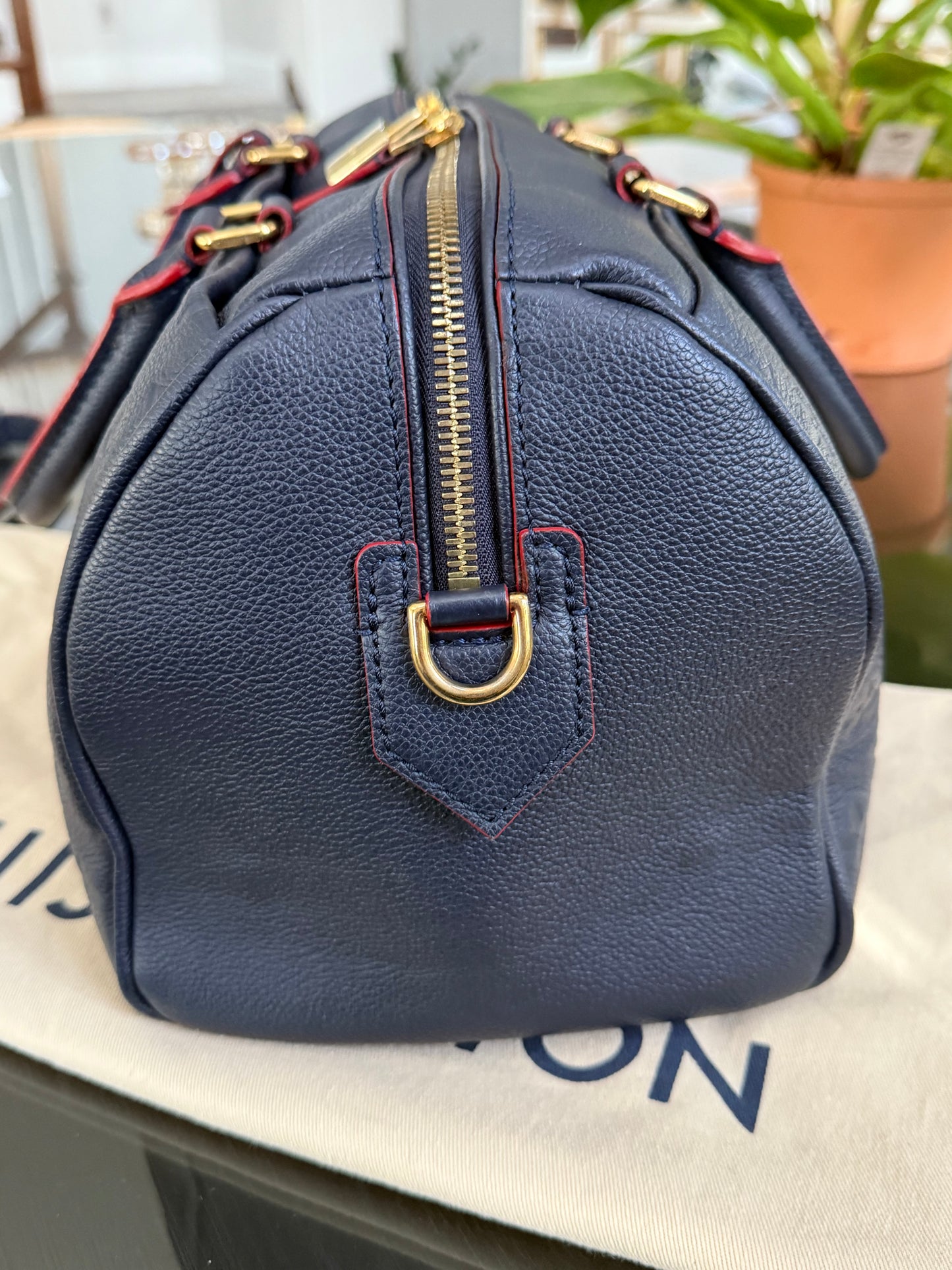 Empreinte Speedy 30 Bandoulier Marine Rouge with Dustbag ๐๏ธ Year: 2016