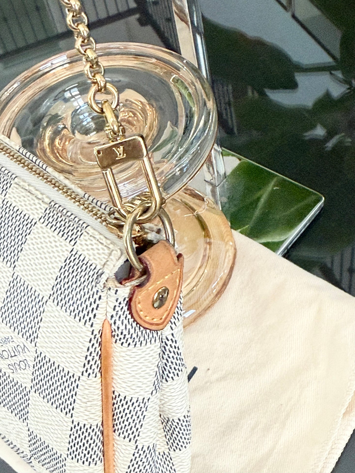 Eva Clutch in Azur with Dustbag and box ๐๏ธ Year: 2010