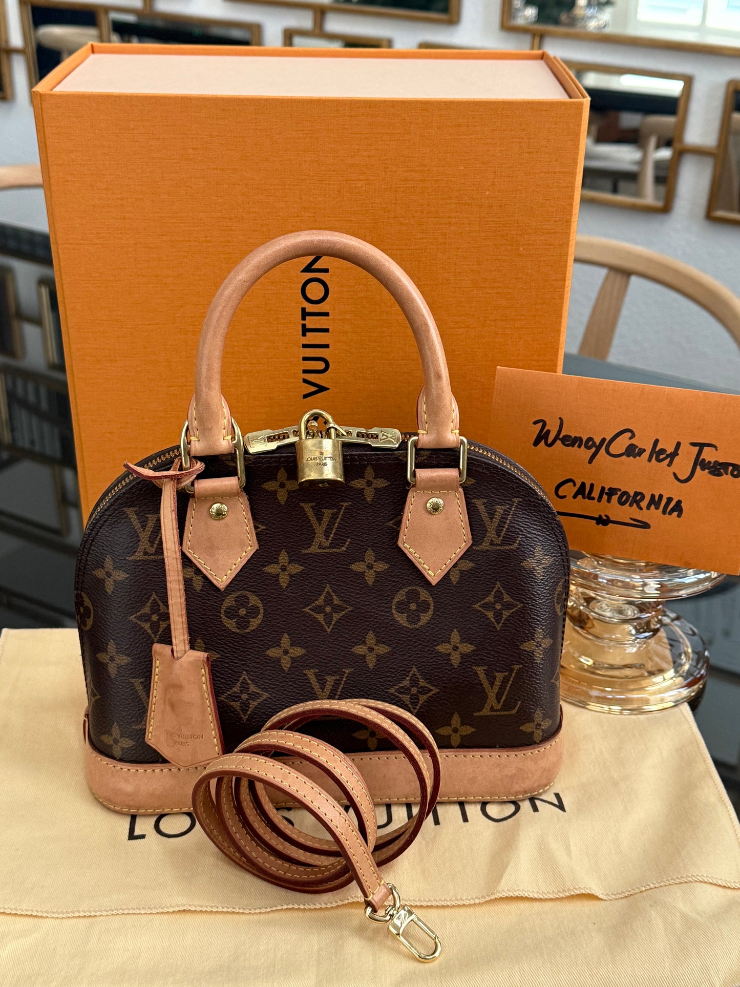 Alma BB with Box , dustbag and Insert Organizer - π
Year: 2020