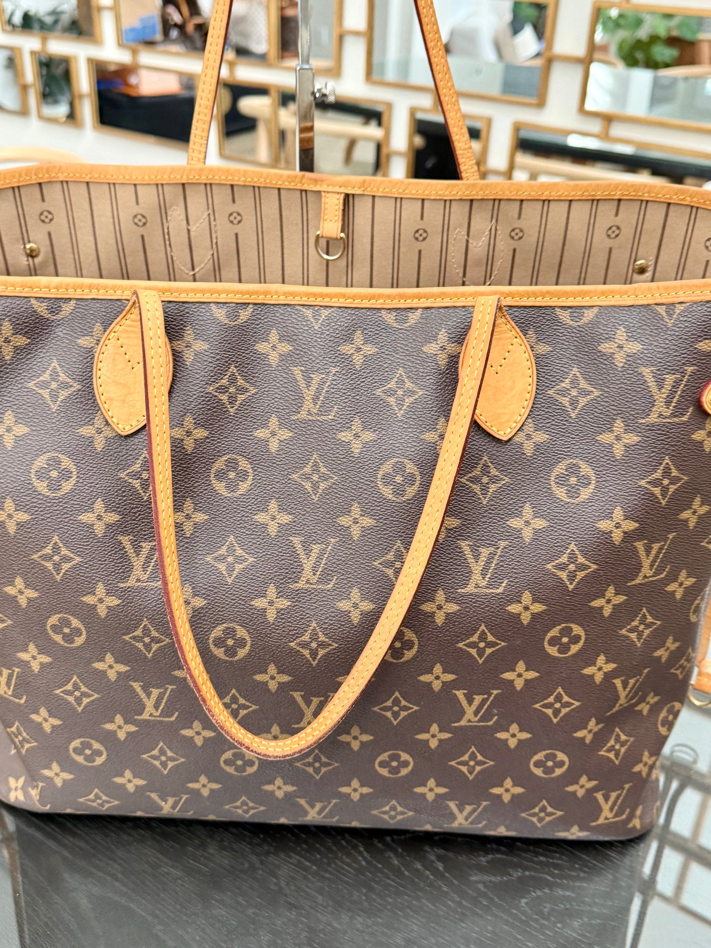 Neverfull GM with Dustbag Insert Organizer 🗓️ Year: 2013