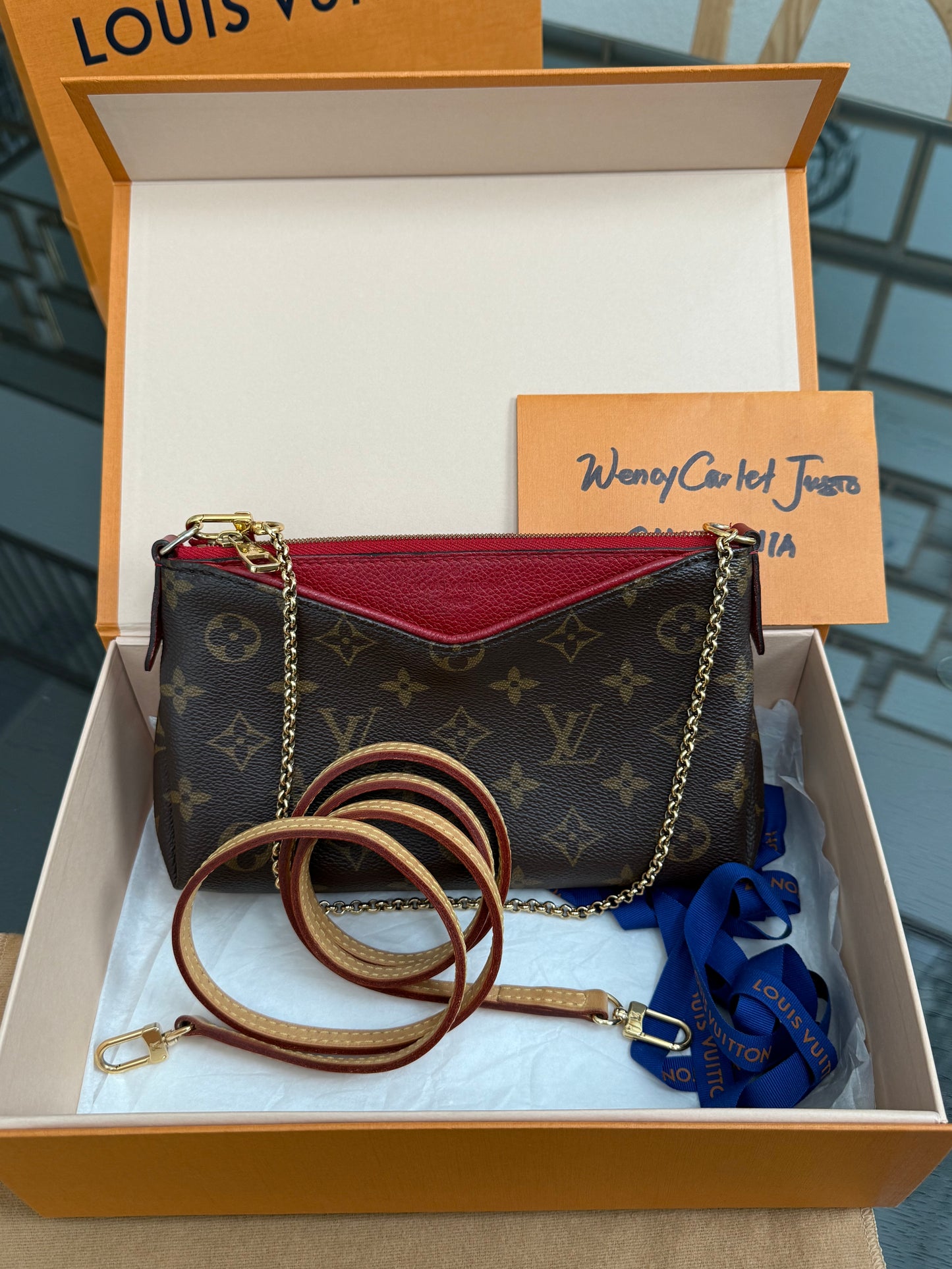 Pallas Clutch w/ Box, Dustbag and Paper bag - Year: 2017