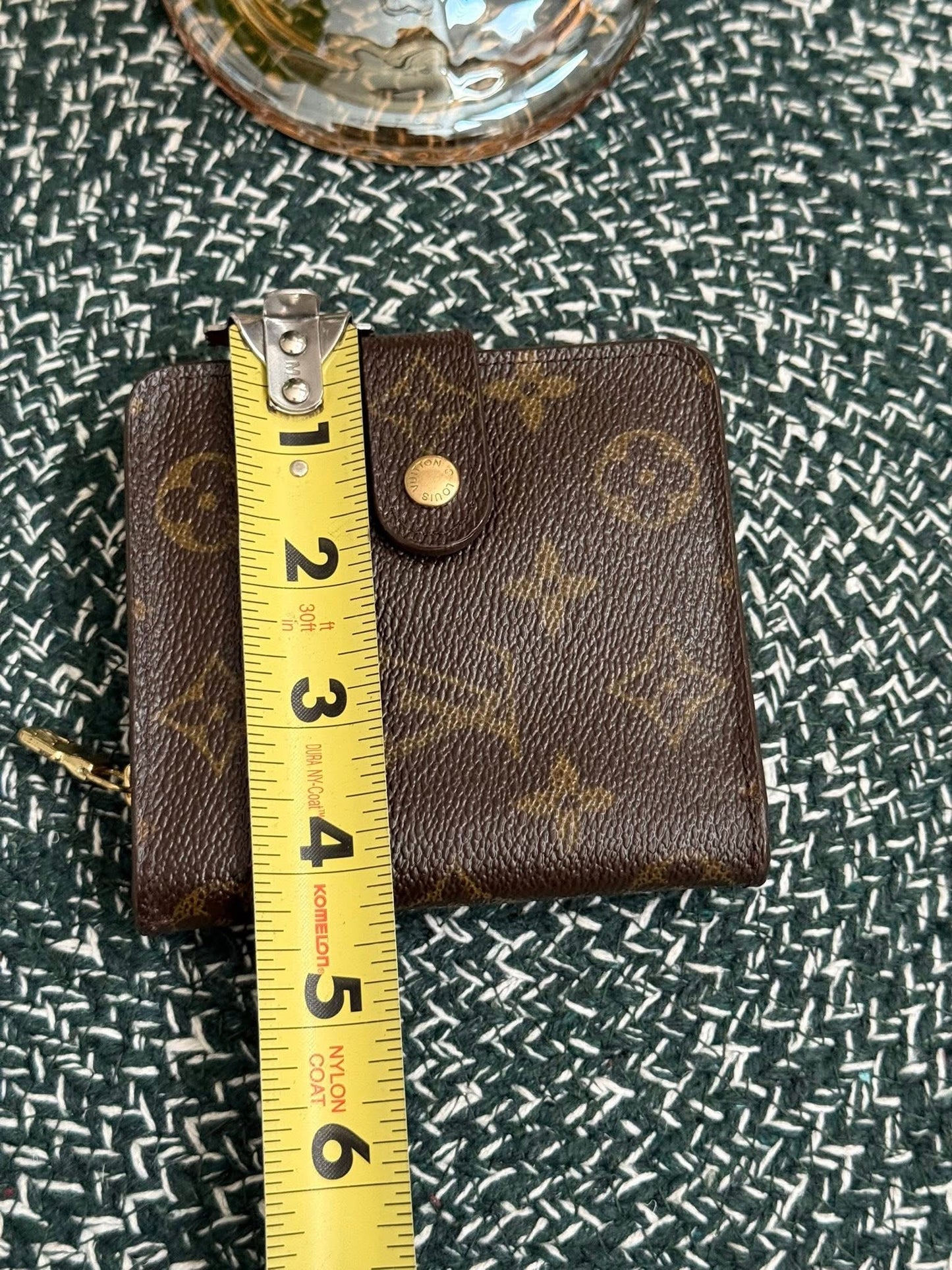 Monogram Zip Around Compact Wallet ๐๏ธ Year: 1999