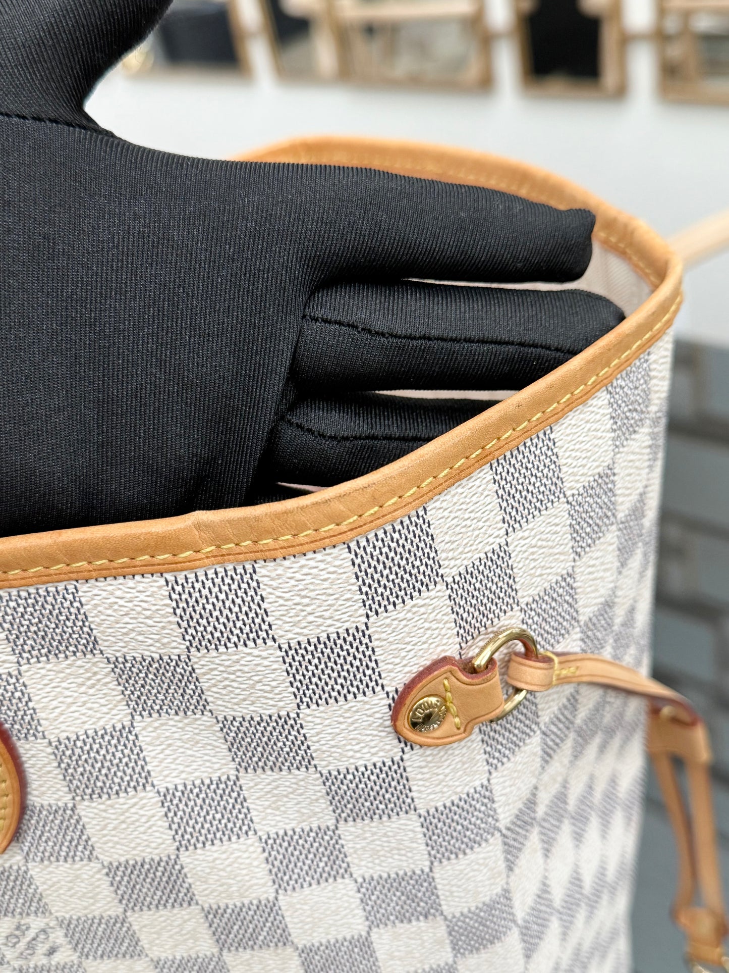 Neverfull GM Azur with Dustbag and Insert Organizer -๐๏ธ Year: 2012