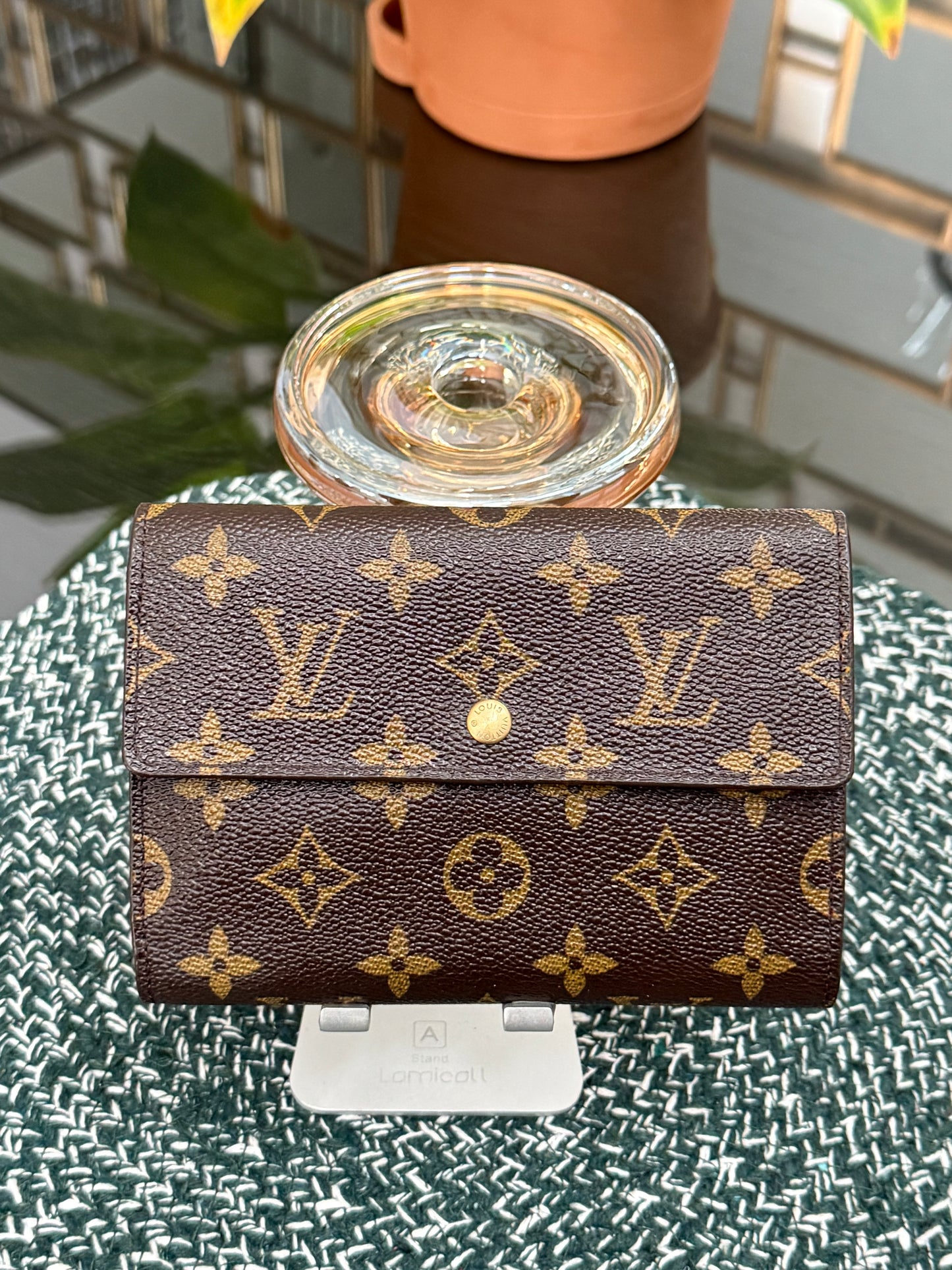 Etui Wallet Passport Holder in Monogram with 6 Cardholders ๐๏ธ Year: 1999