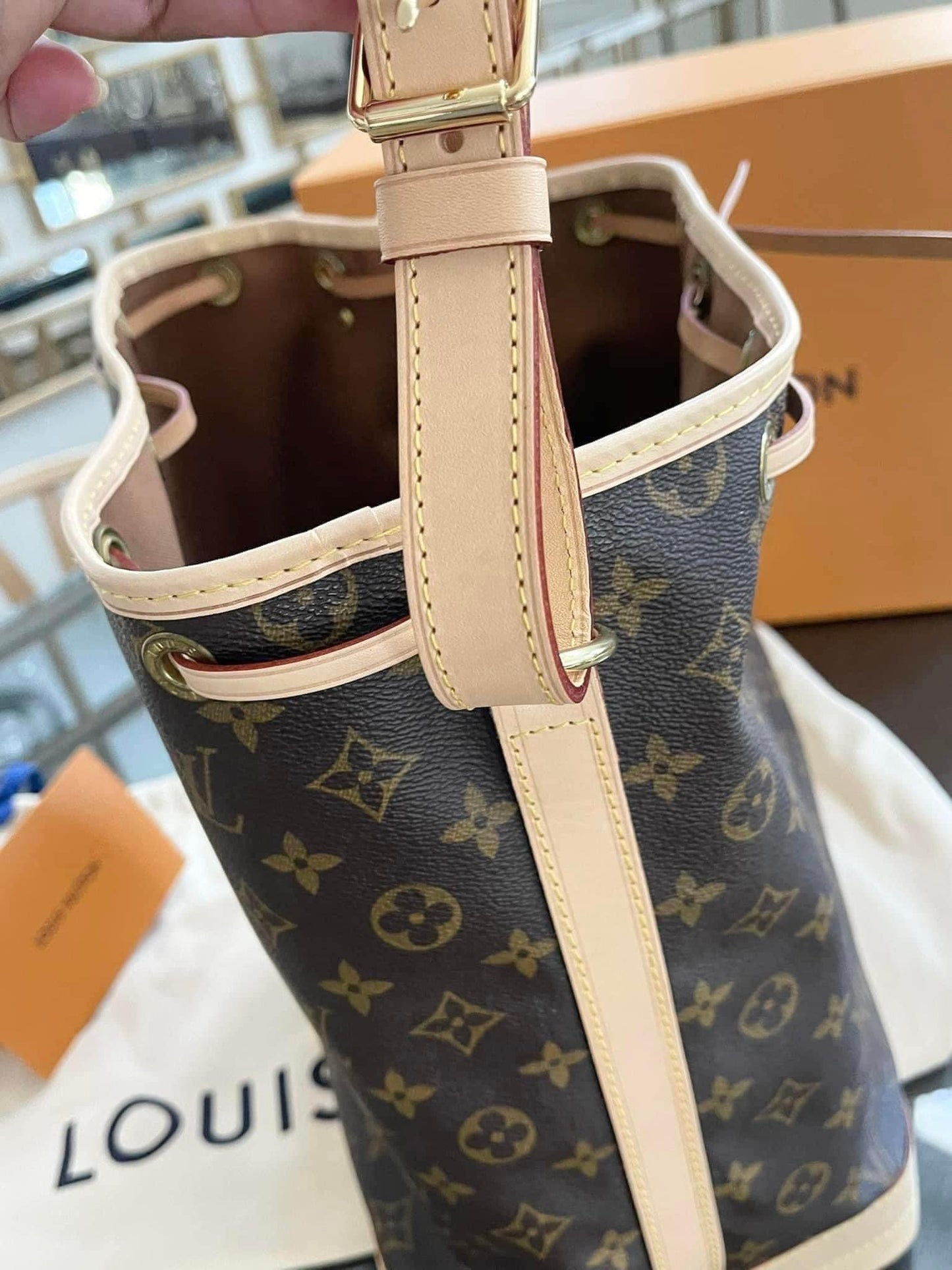 Noe GM Monogram -Brand-new replaced vachetta 💥