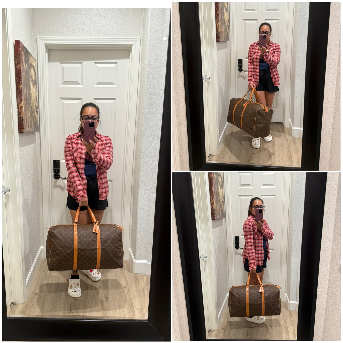 Sac Souple 55 with luggage tag -๐๏ธ Circa 80โs