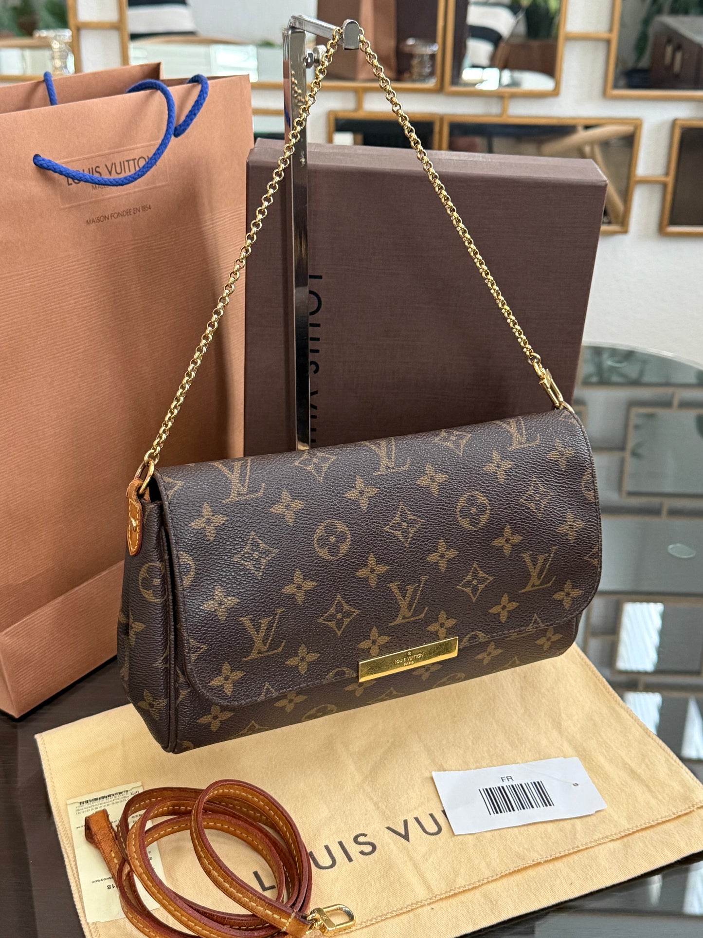 Favorite MM in Monogram with Dustbag, Box and Paper Bag -๐๏ธ Year: 2012