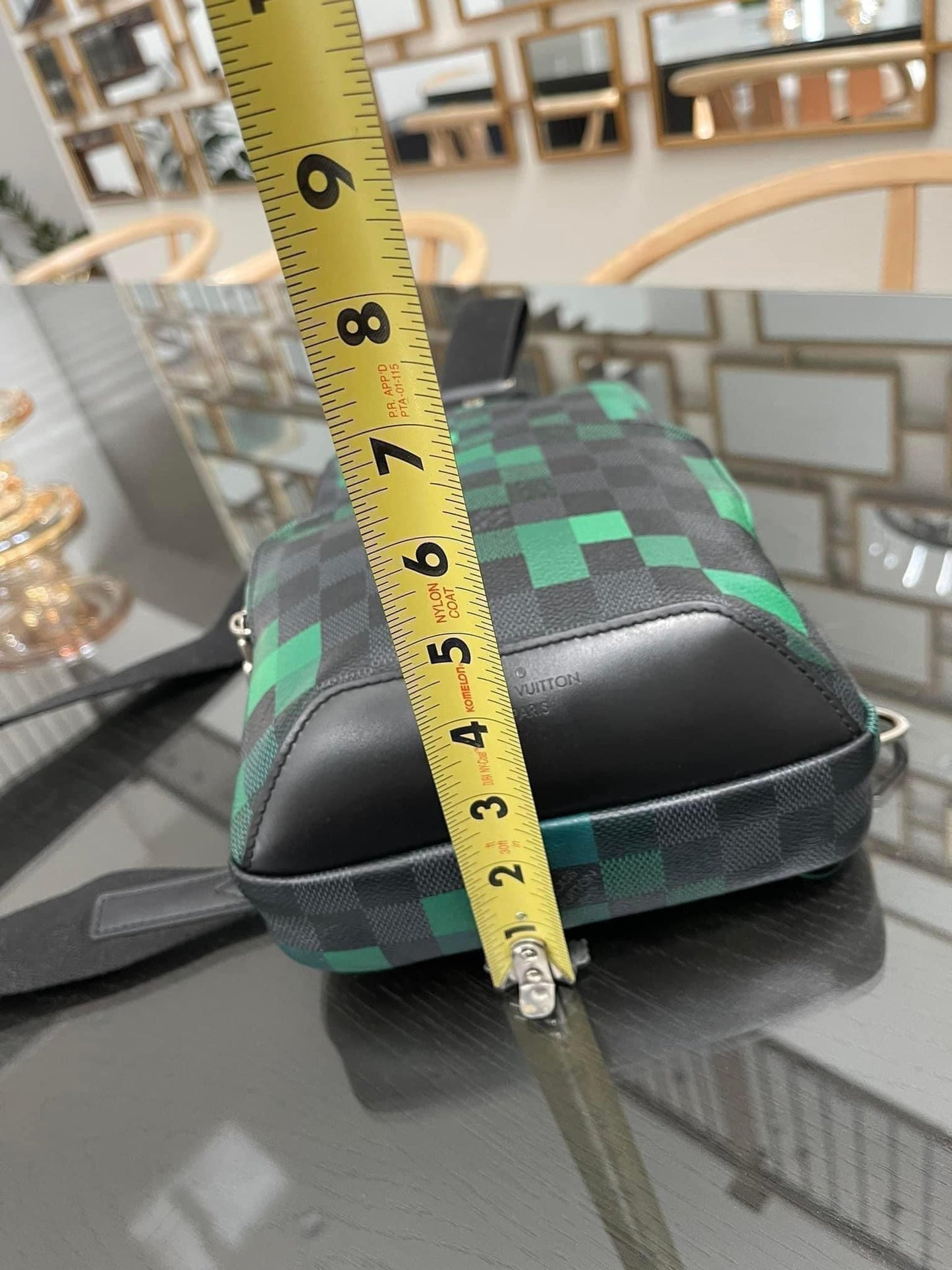 Avenue Sling Damier Graphite Green Pixel -Year 2018